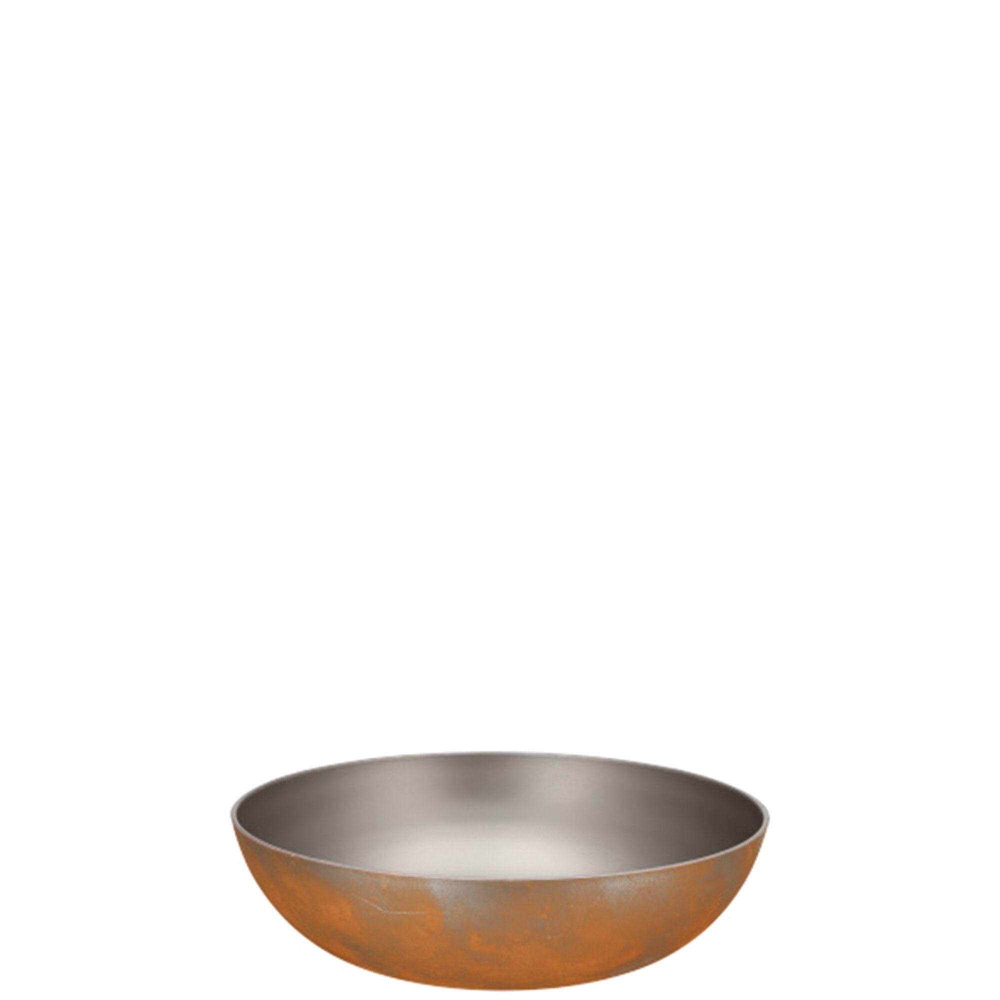 Stile ciotola in plastica, D20 cm, H7,5 cm, ruggine