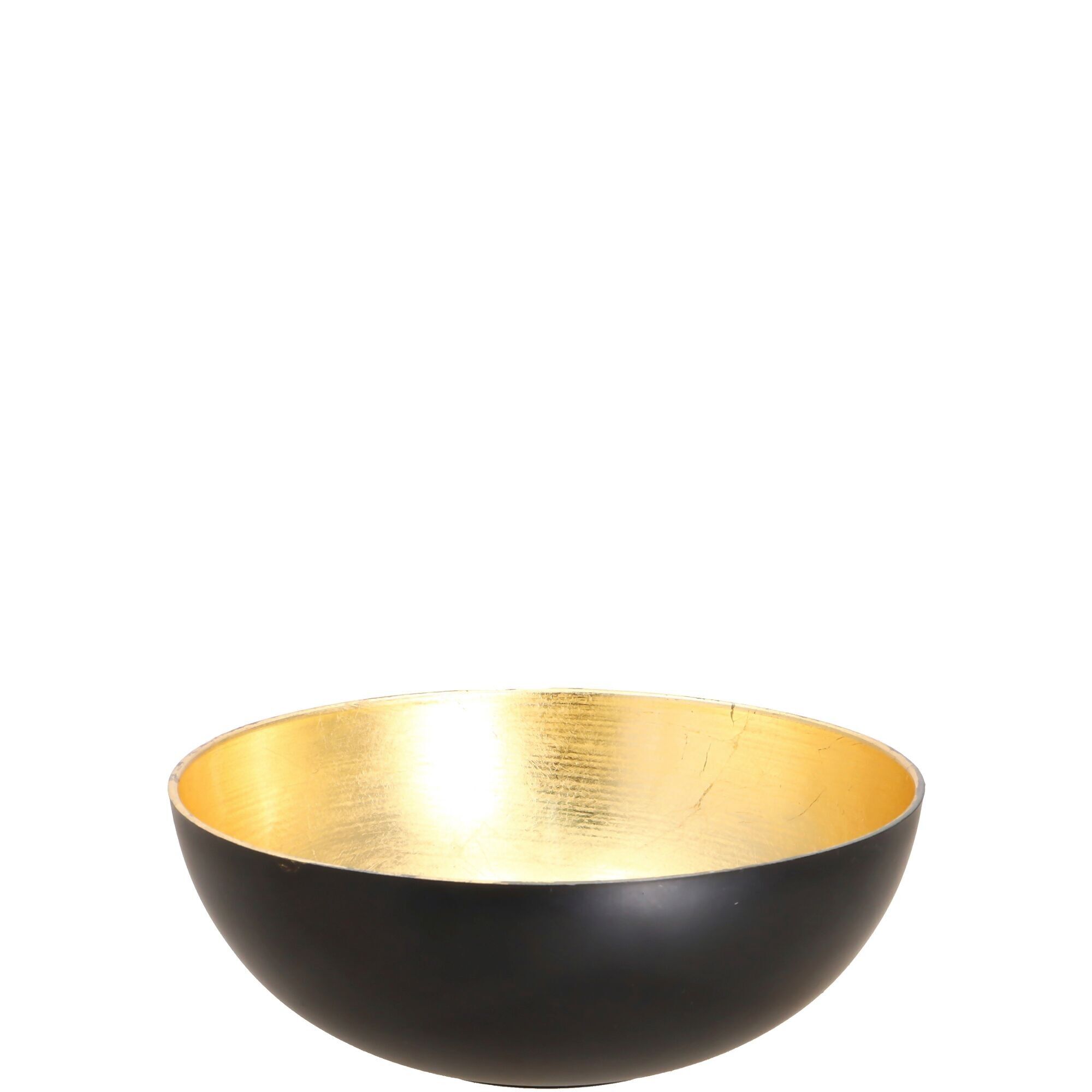 Stile ciotola in plastica, D20 cm, H7,5 cm, oro