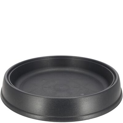 Plastic coaster Sofia, D39cm, H5.8cm, anthracite
