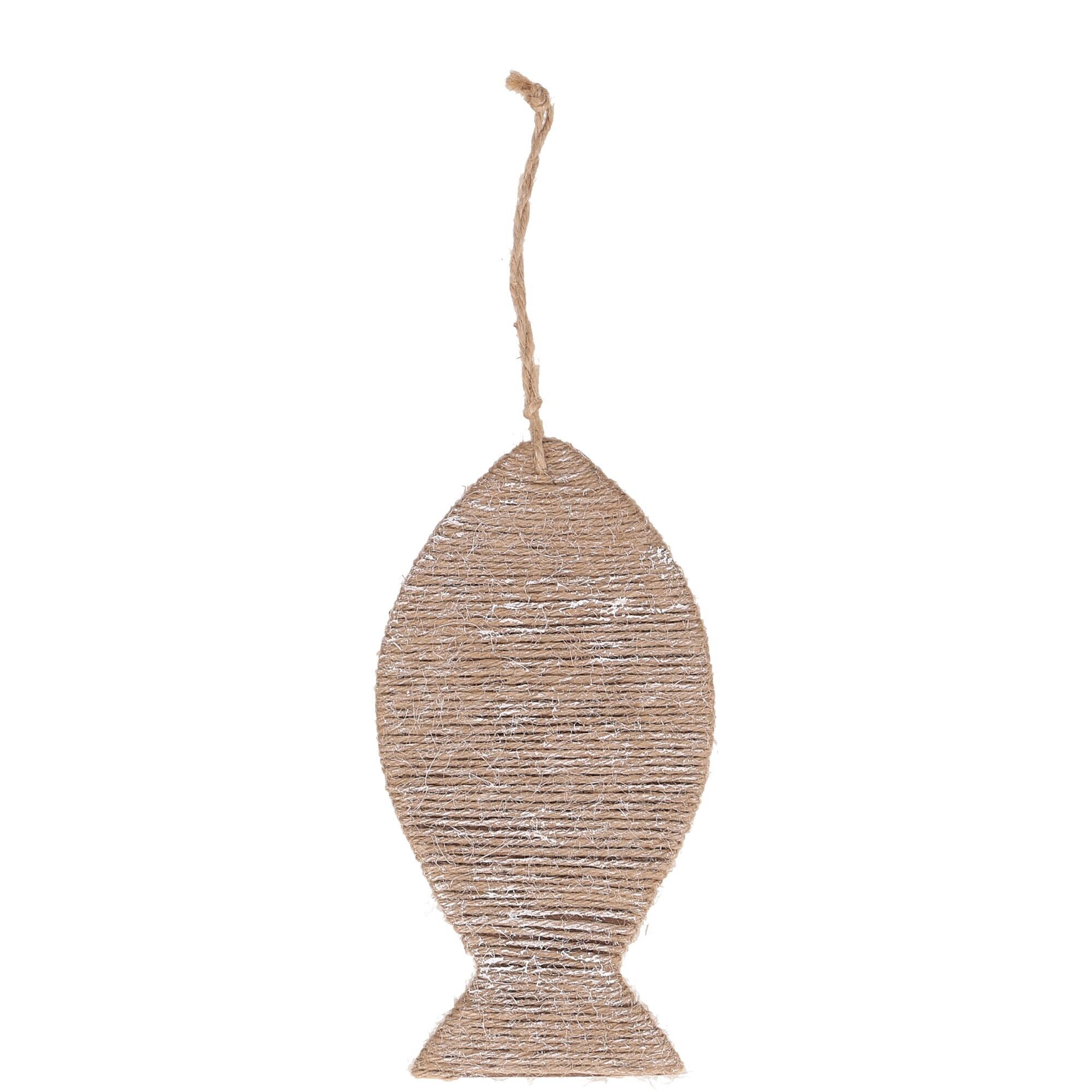 Wooden fish Merit, L20cm, W7.5cm, natural