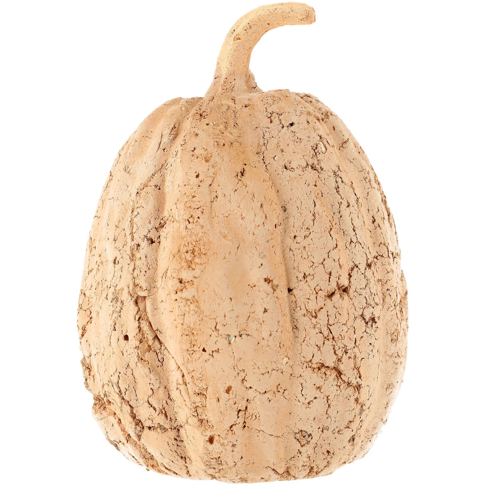 Zucca in ceramica Knut, D11cm, H14,5cm, terra