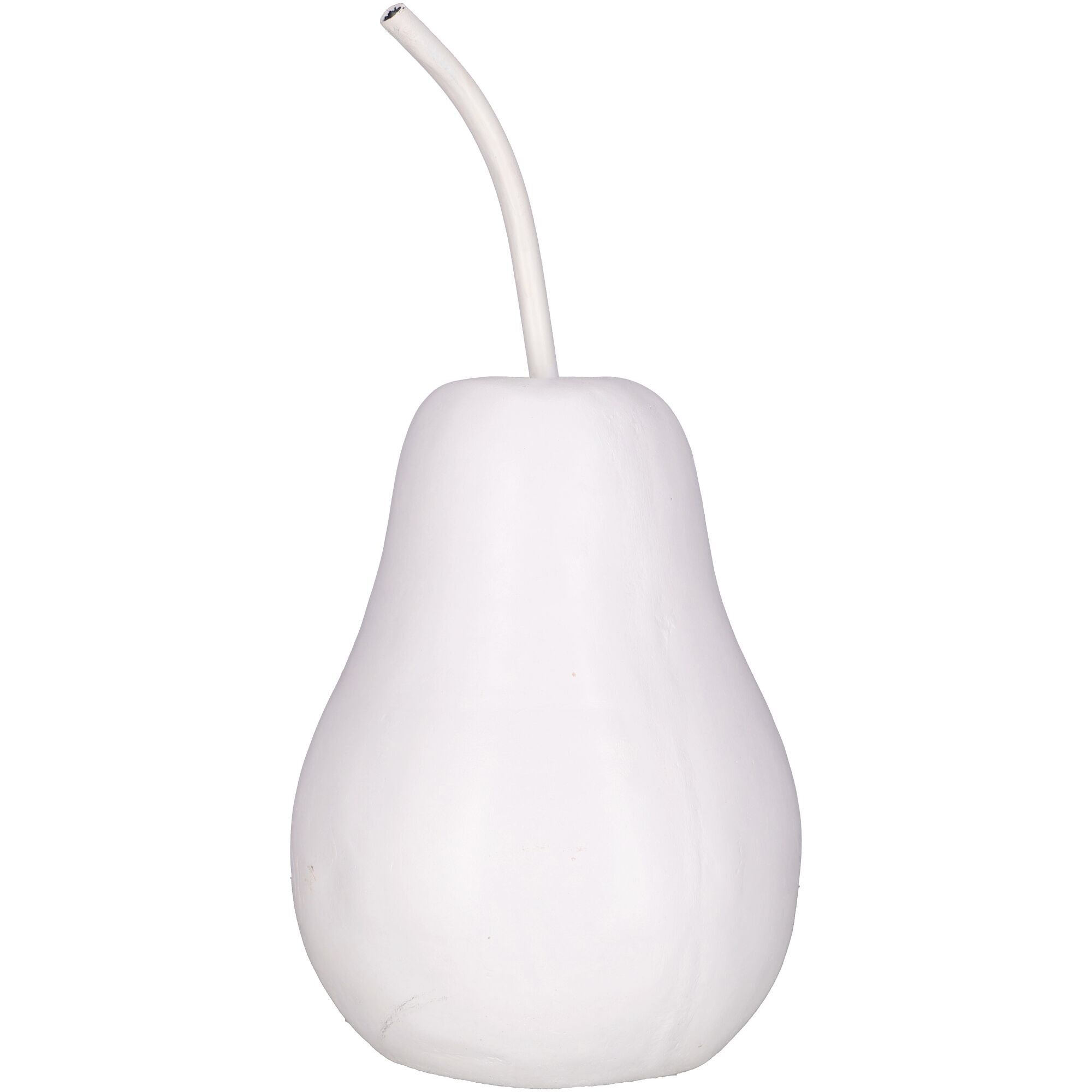 Magnesia pear, D24cm, H49.5cm, white