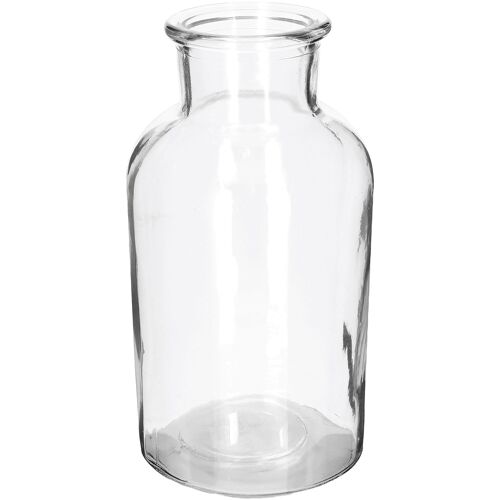 Glas Vase Sally, 1.100ml, D10cm, H20cm, klar