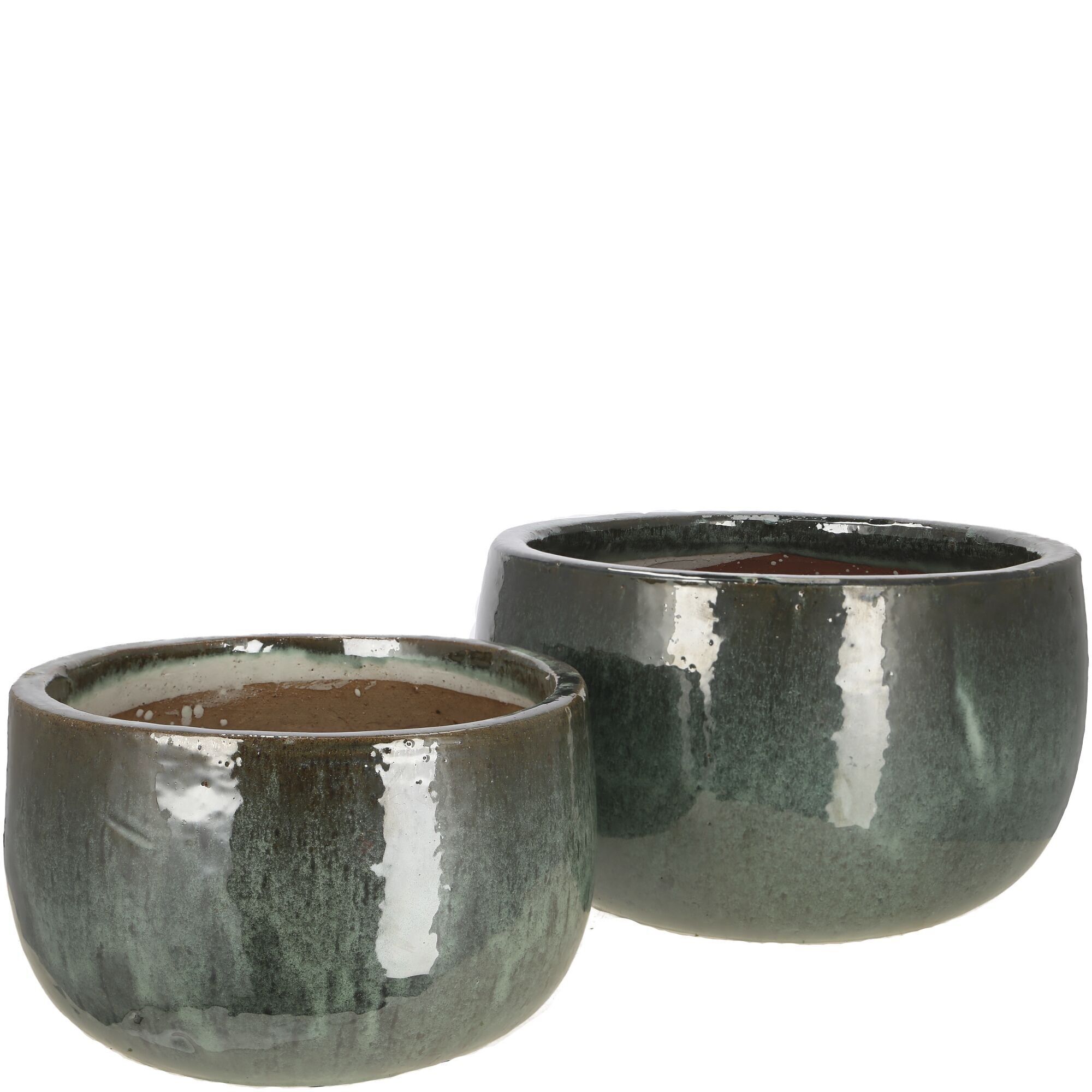 Pflanz Schale Primo, 2er-Set, D36/29cm, euka