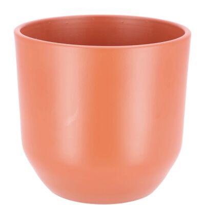 Secchio in ceramica Hagen, D13cm, H12cm, per TO12, melone opaco