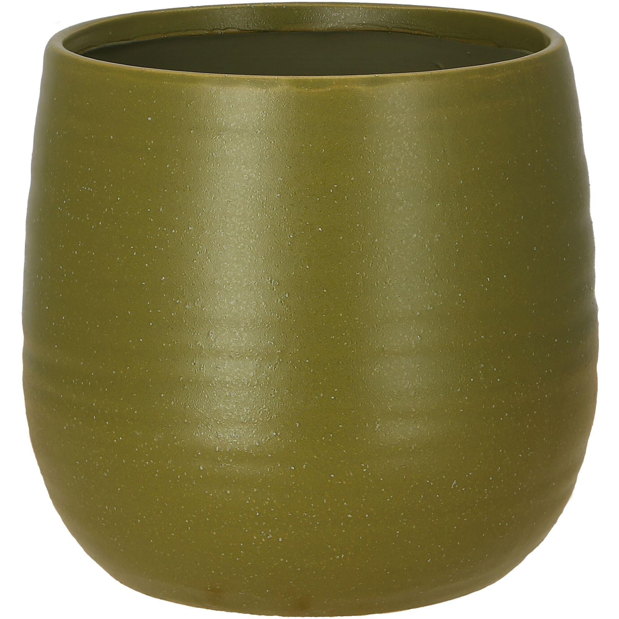 Vaso in ceramica Sabrina, D19,5 cm, H18,5 cm, per TO16, muschio