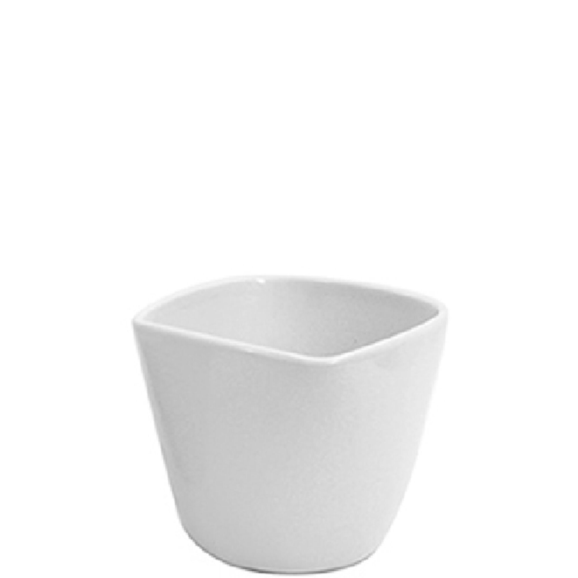 Vaso in ceramica Cielo, D12cm, H11cm, per TO12, bianco lucido