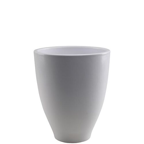 Keramik Vase Pruna, D16cm, H20cm, für TO14, weiß matt
