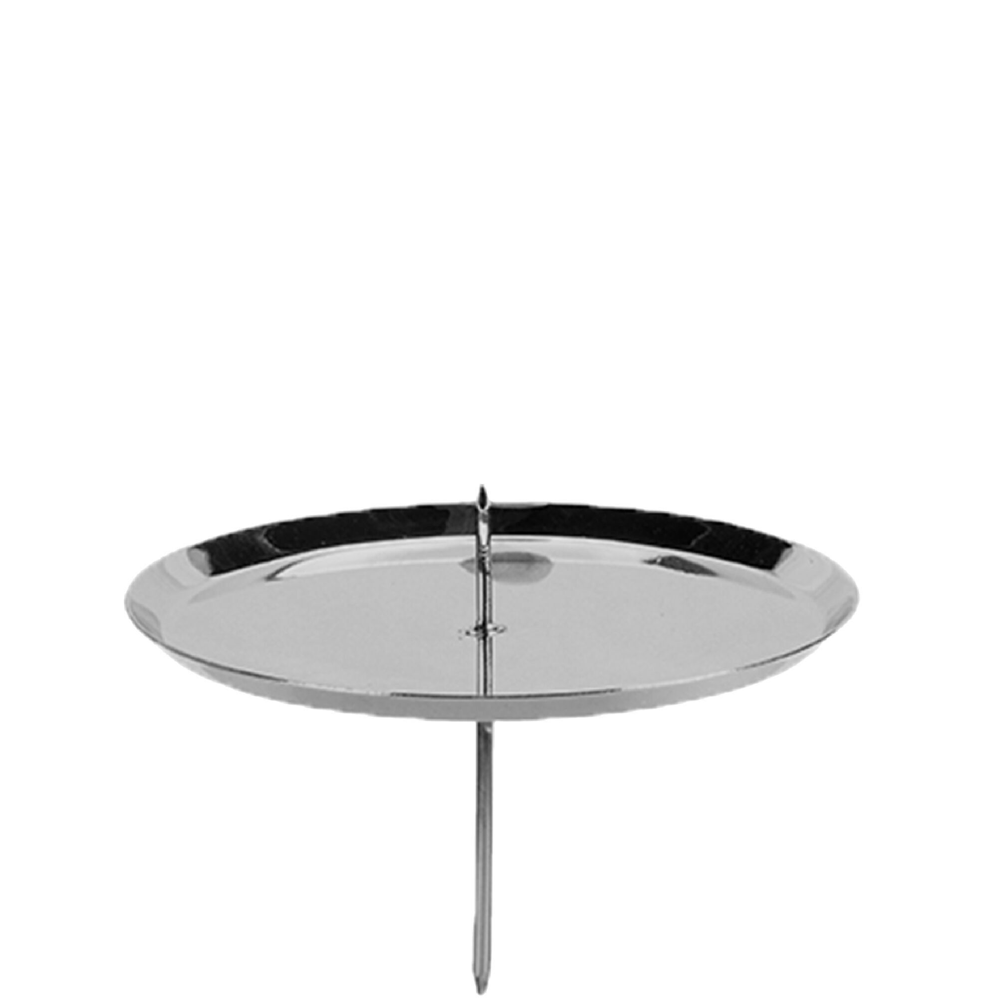 Metall Adventskerzenhalter, D60mm, anthrazit