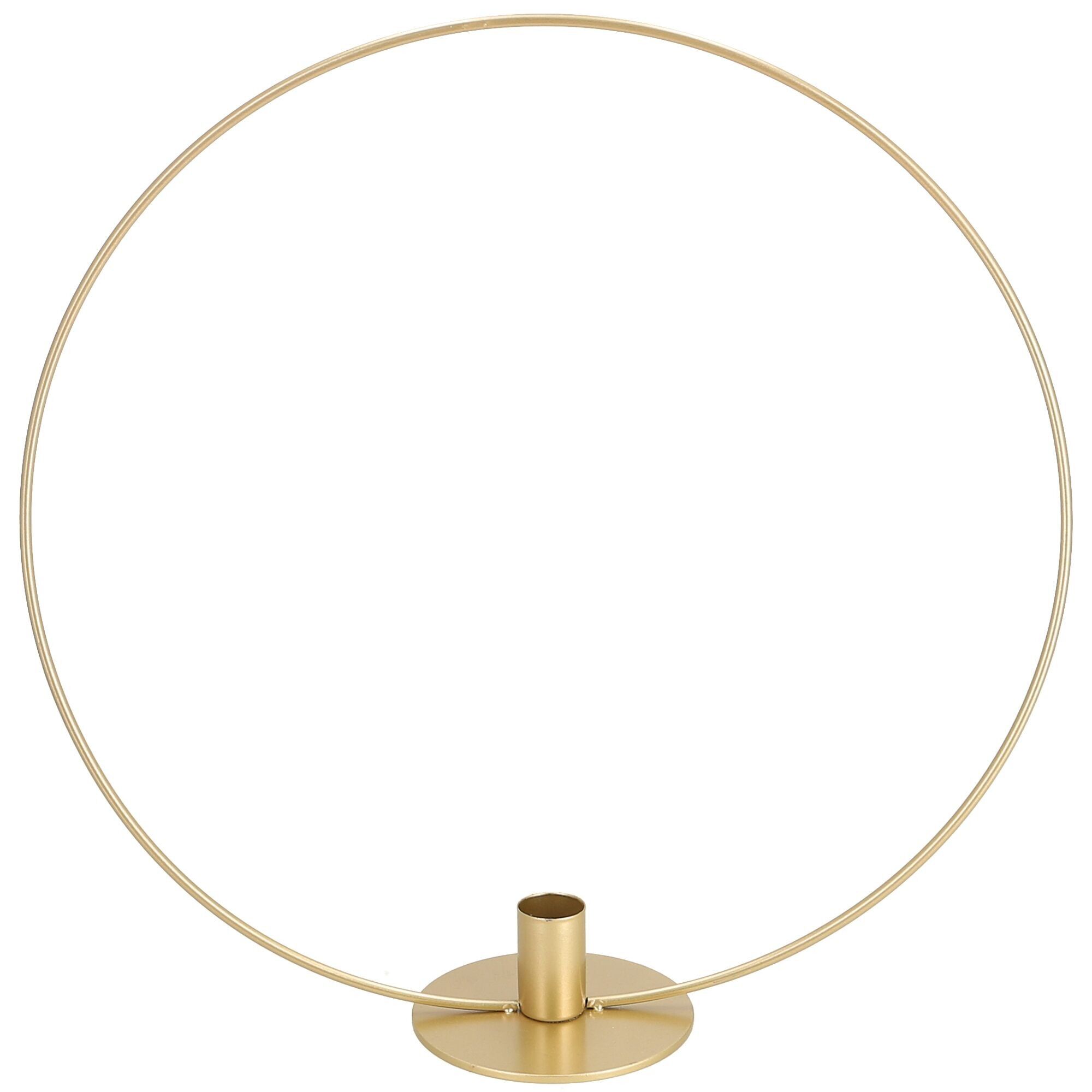 Anello di metallo Lepe, D35cm, oro