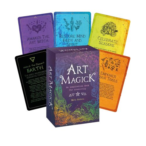 Art Magick Cards: An inspiration deck for creativity David & Charles