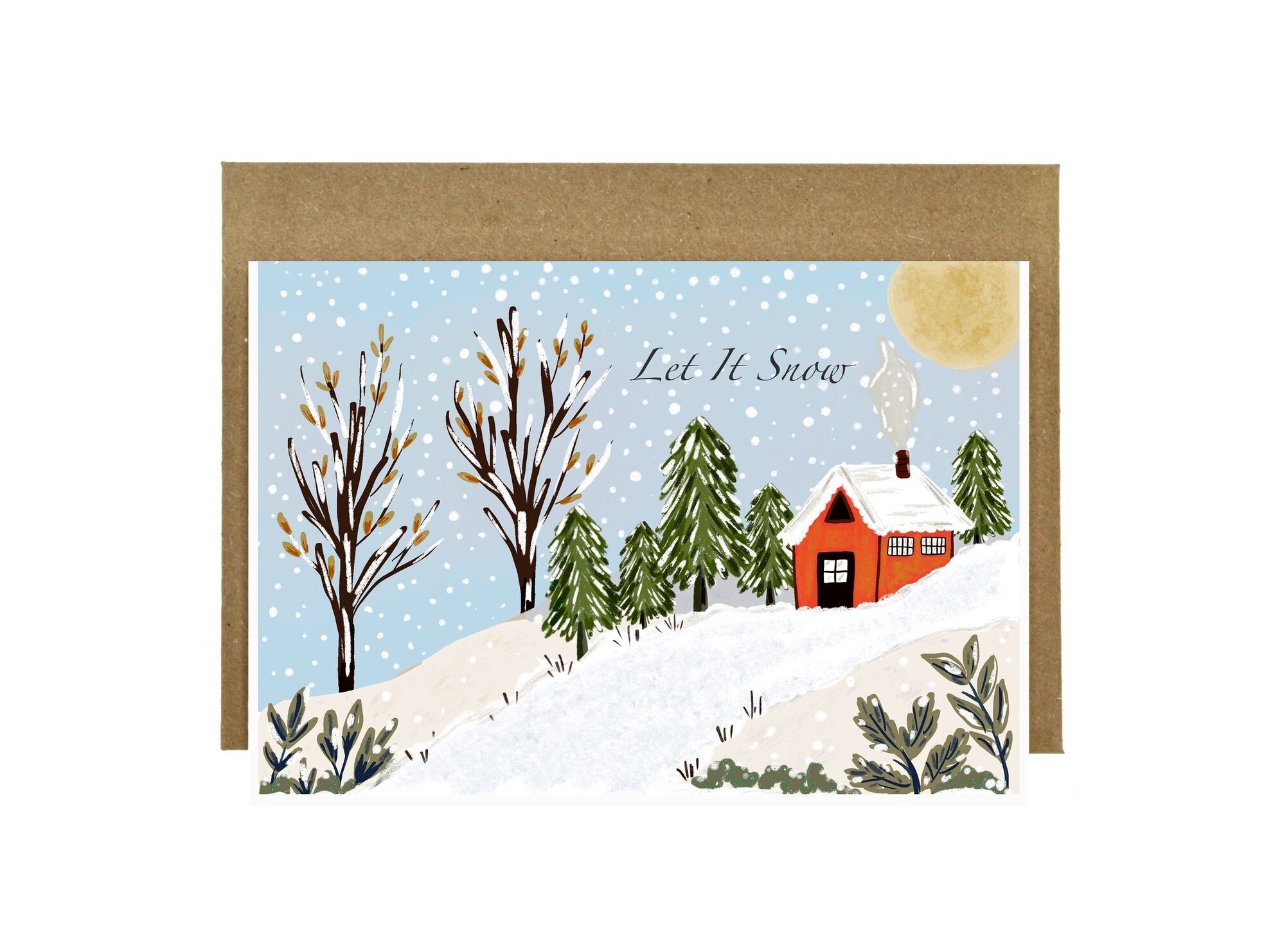 Let It Snow | Christmas Card
