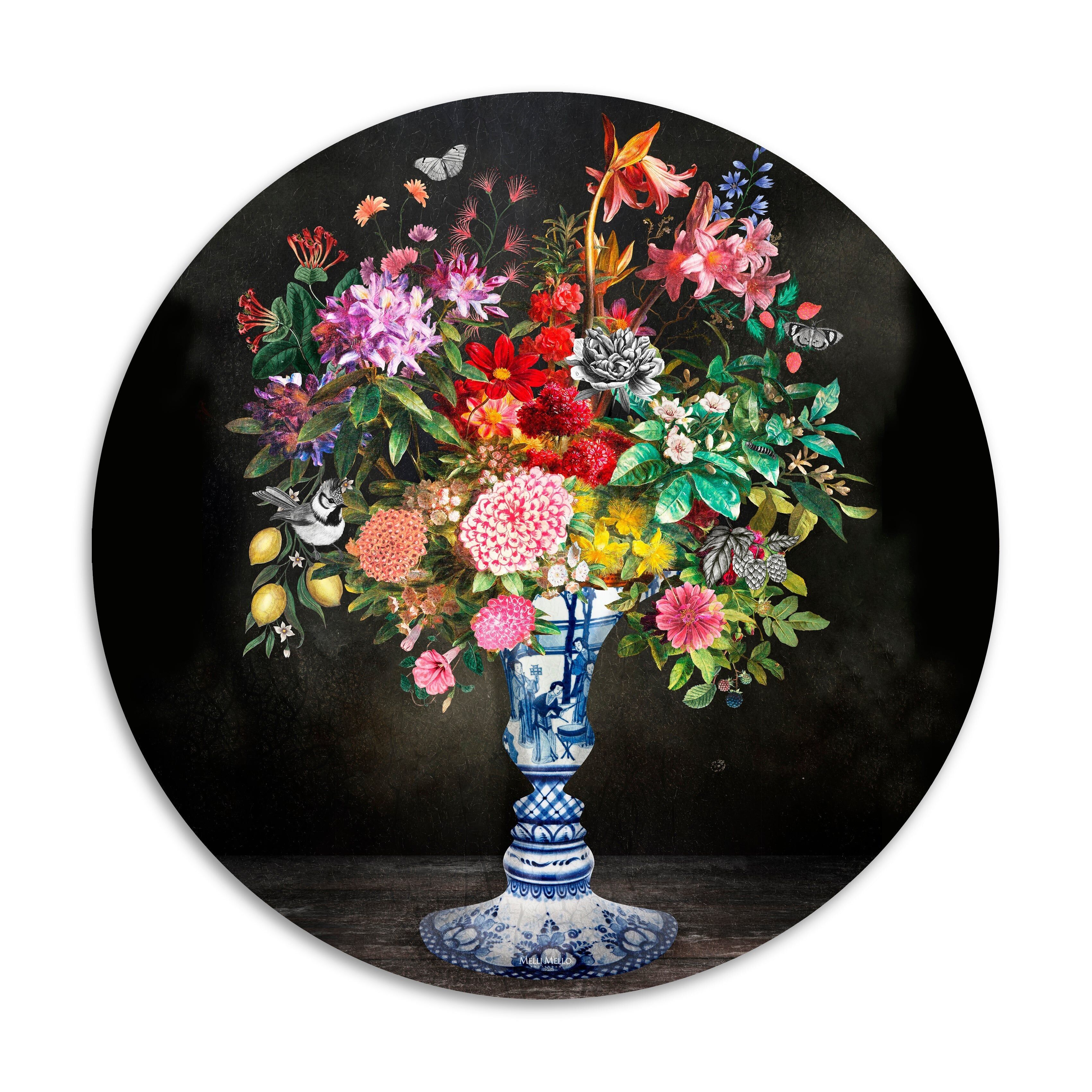 Melli Mello Blumen vom Delft Wall Circle