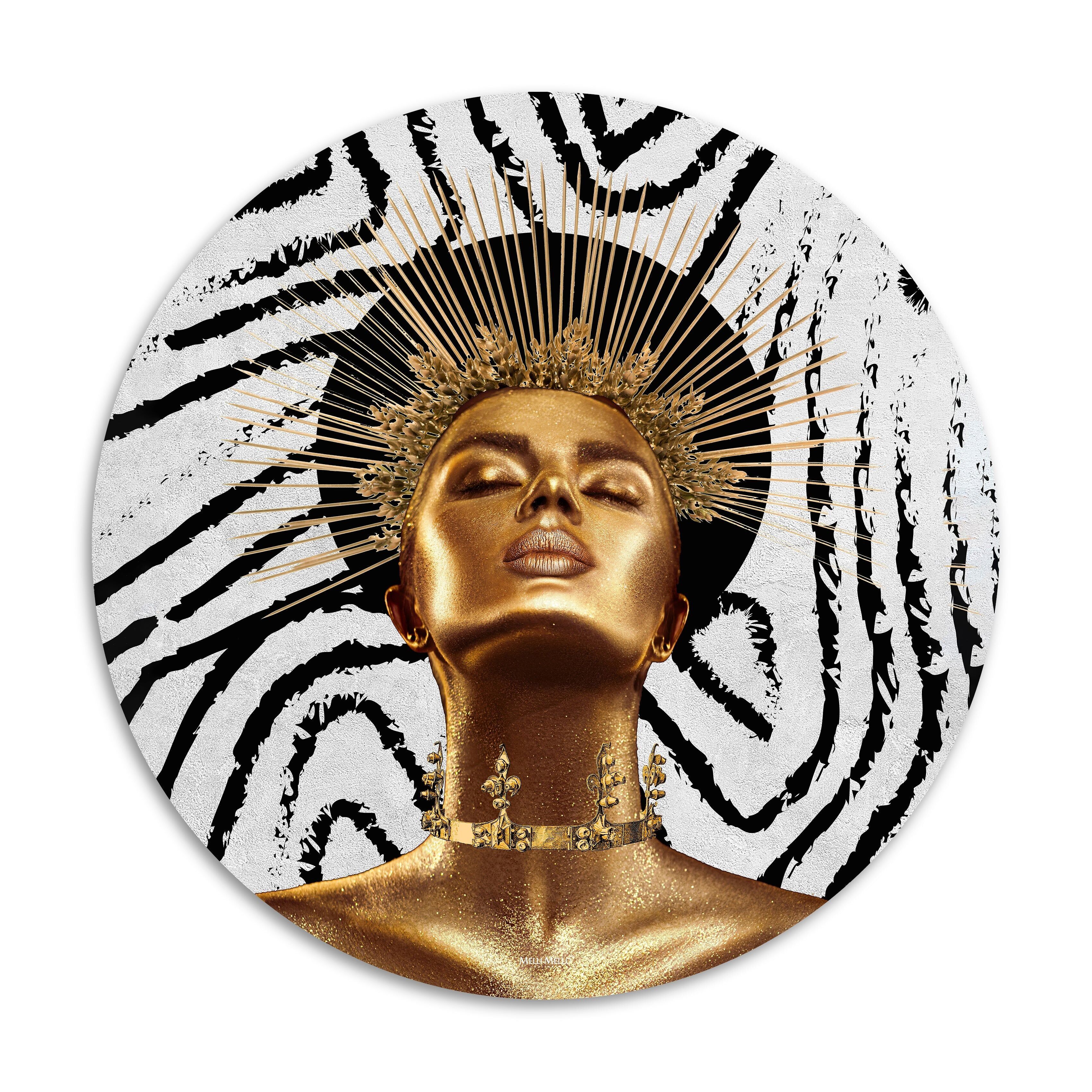 Melli Mello Cerchio da muro della Dea dorata