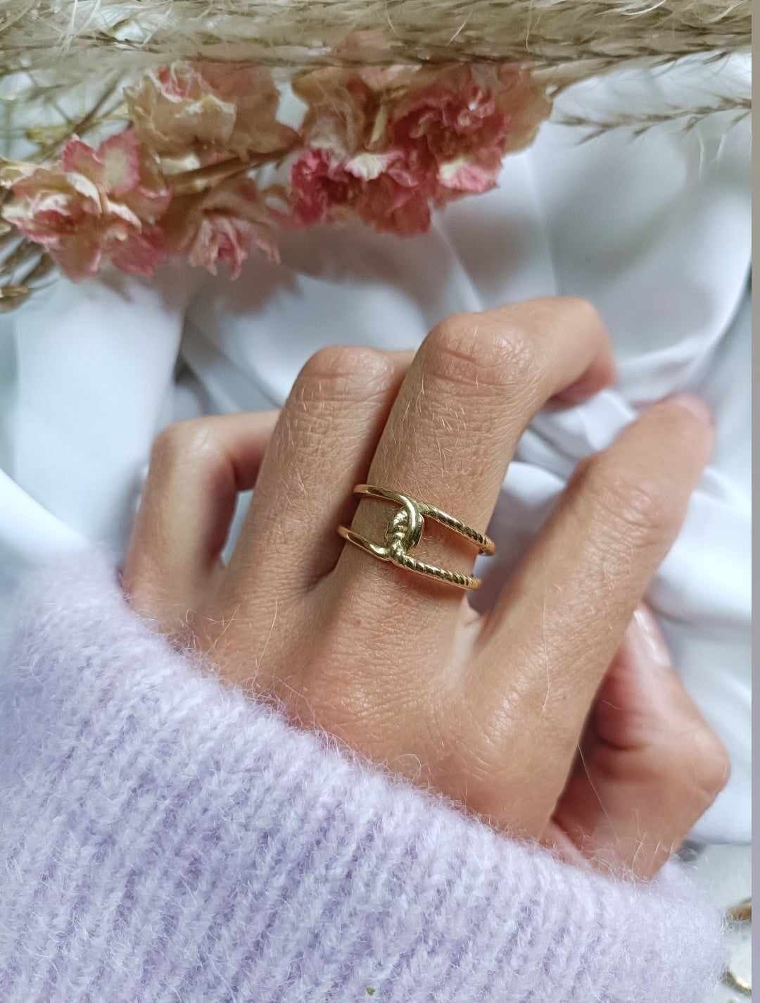 Stainless steel ring -Alaia