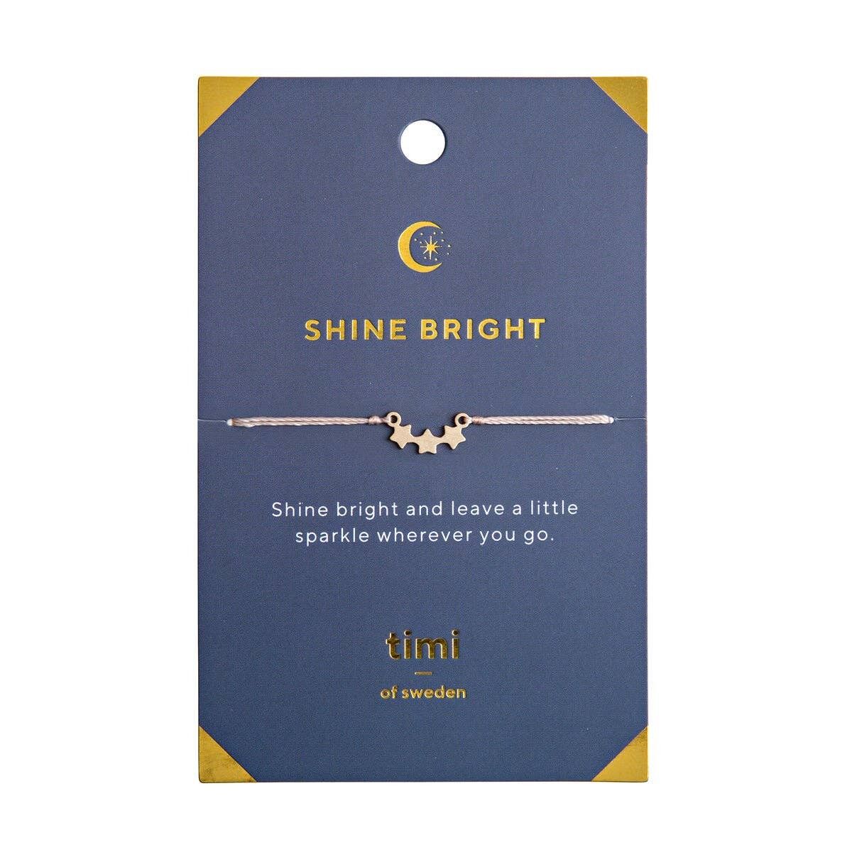 Shine Bright Three Star Bracelet