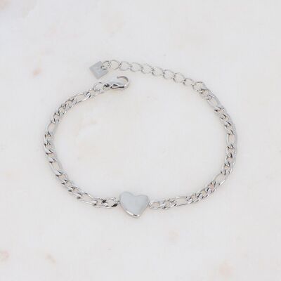 Bracelet Hans rhodium