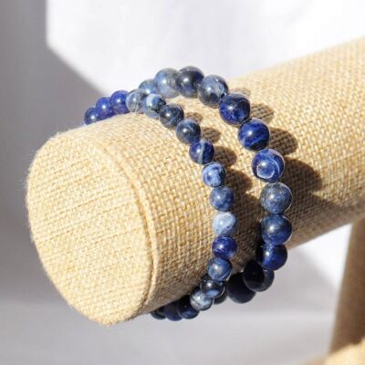 Pulsera Sodalita ✦ Hipersensibilidad, Intuición y Serenidad
