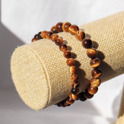 Pulsera Ojo de Tigre ✦ Protección contra el mal de ojo y confianza en uno mismo