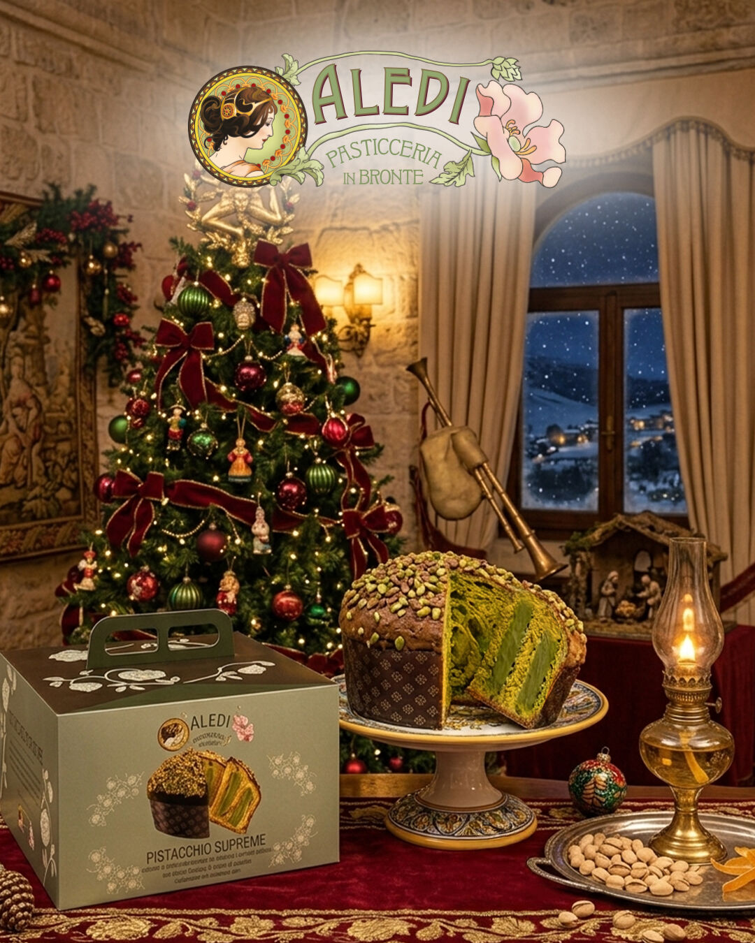 Panettone di Bronte Supreme Kg. 1,2