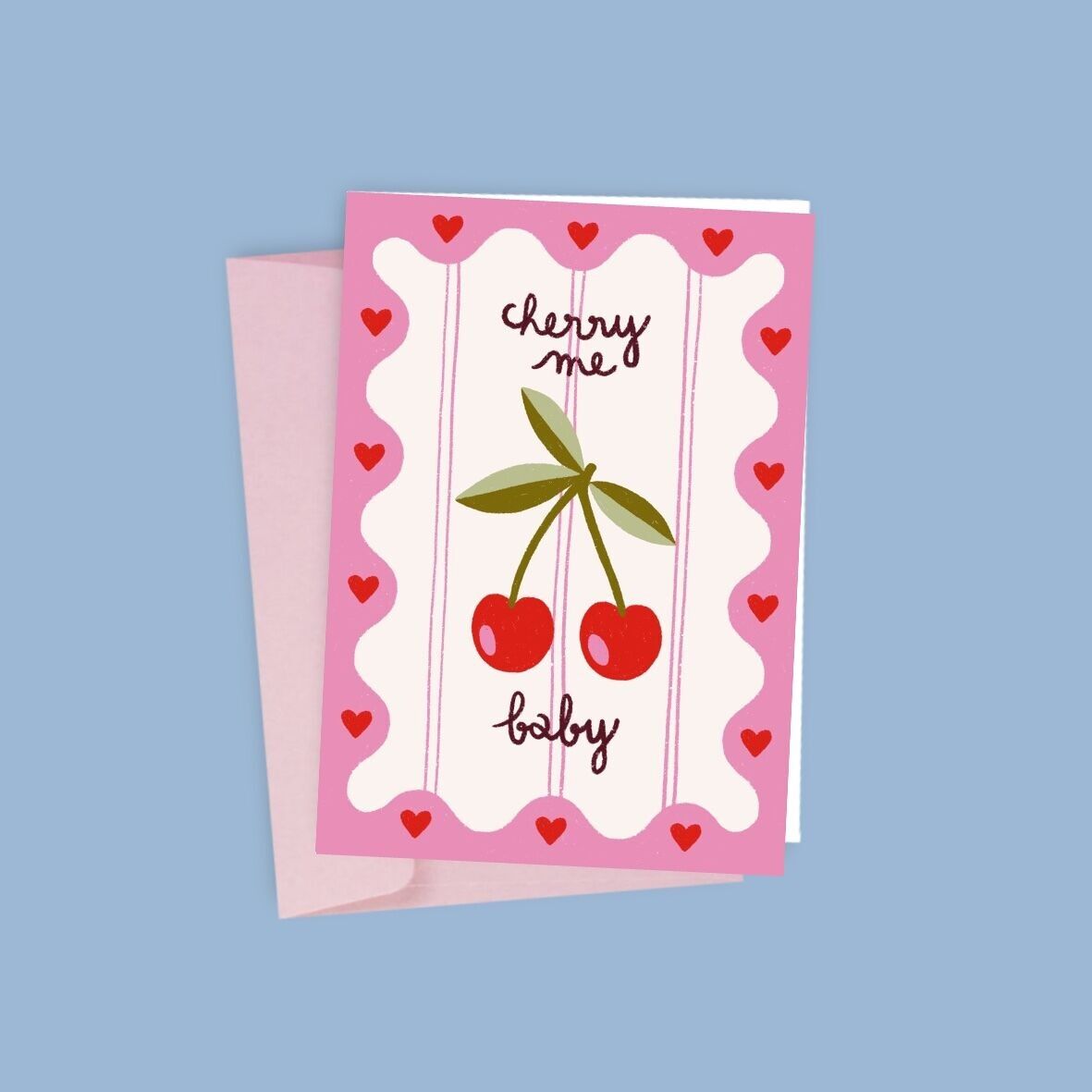 Cartolina postale. Amami, tesoro