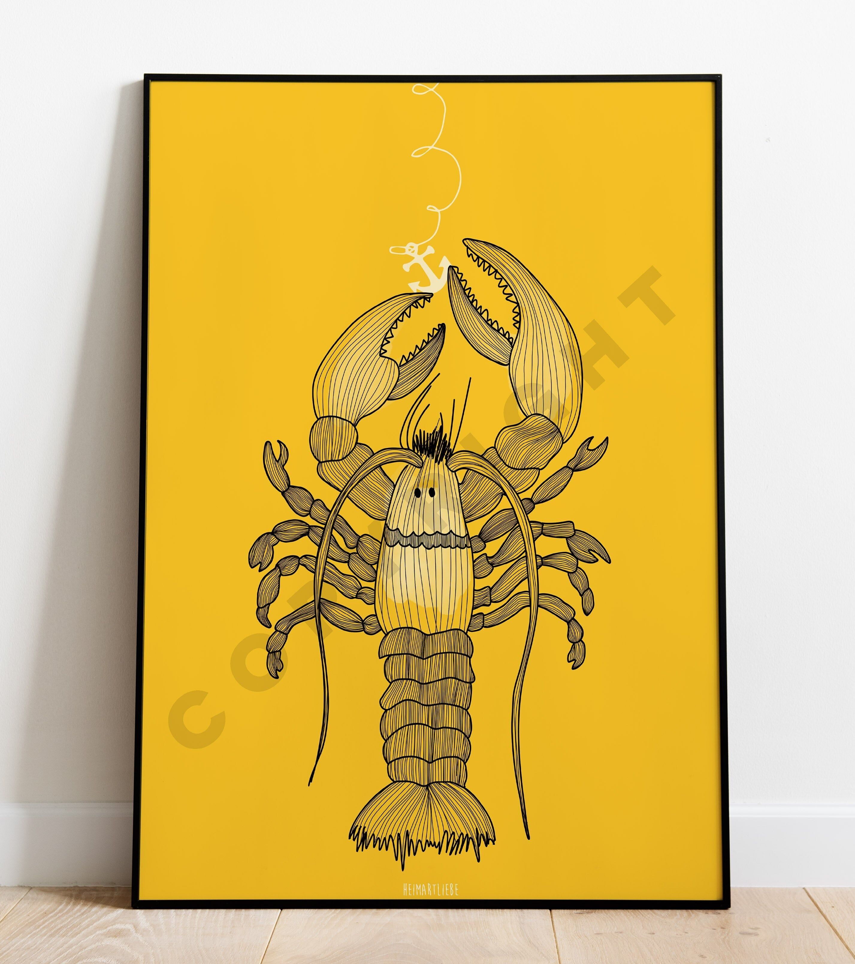 STAMPA - GIALLO ARAGOSTA