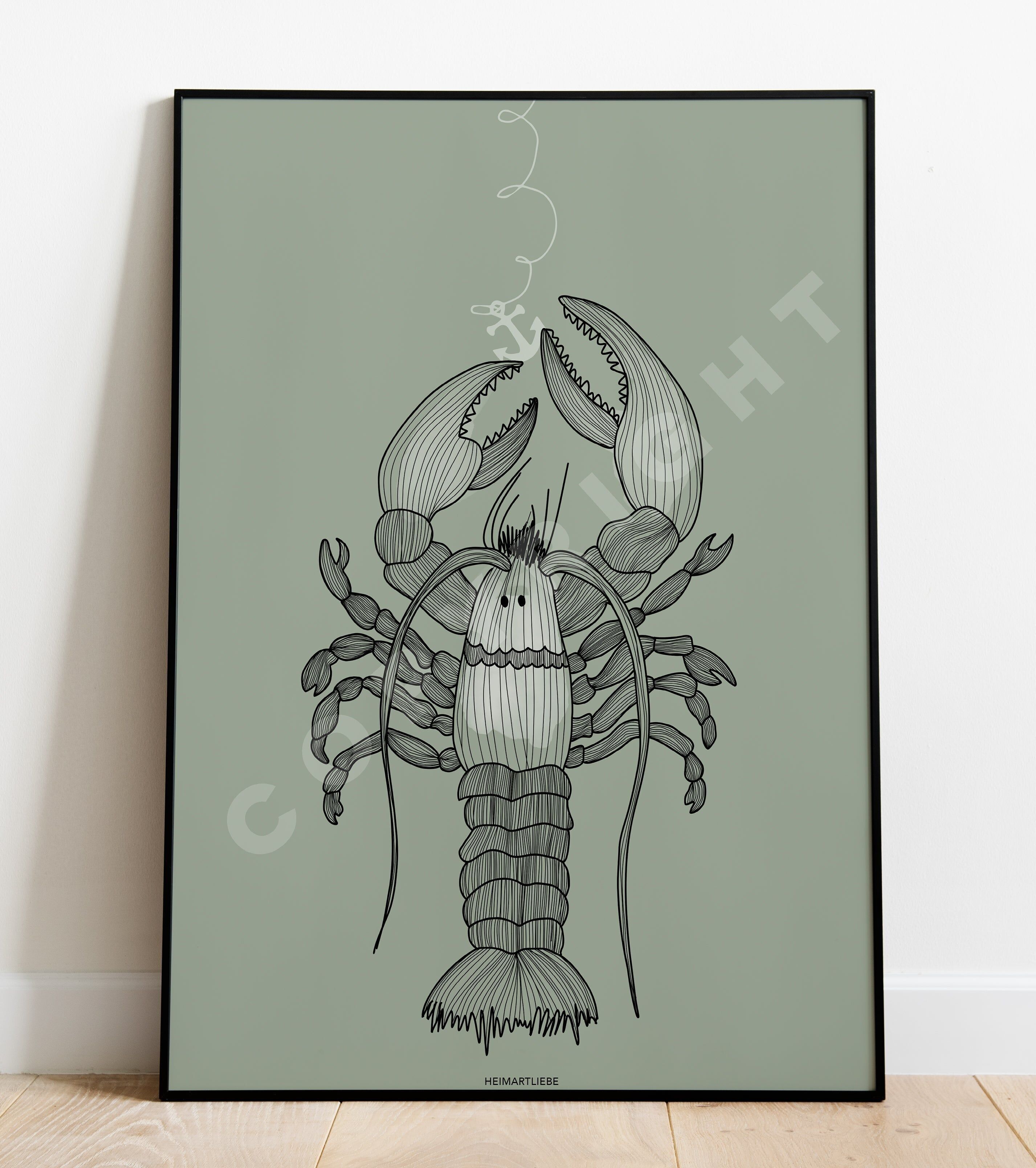 STAMPA - VERDE ARAGOSTA