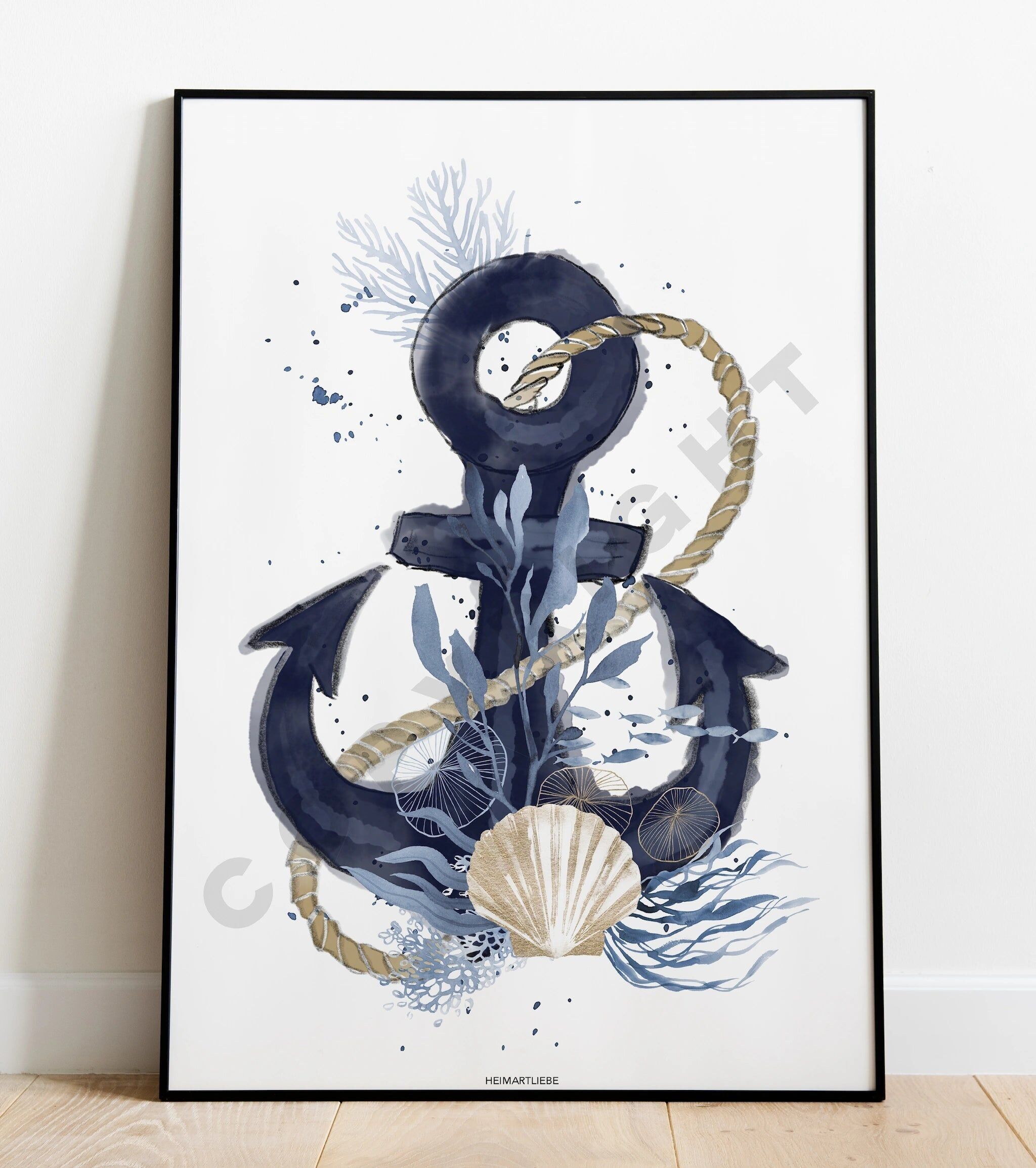 STAMPA - CONCHIGLIA ANCORANTE