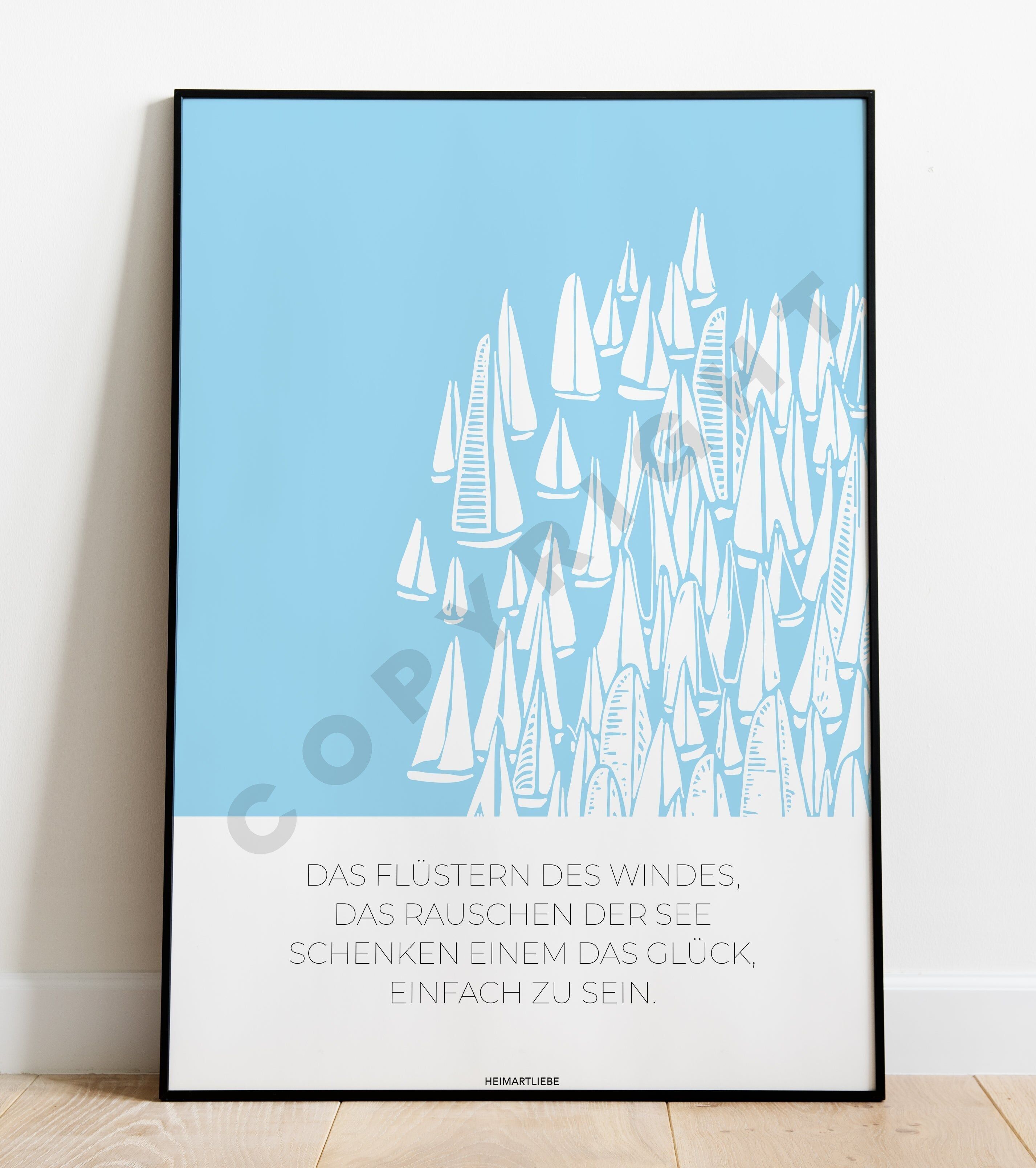 STAMPA - BLU | SABBIA | OCEANO VERDE - IL SUSSURRO DEL VENTO