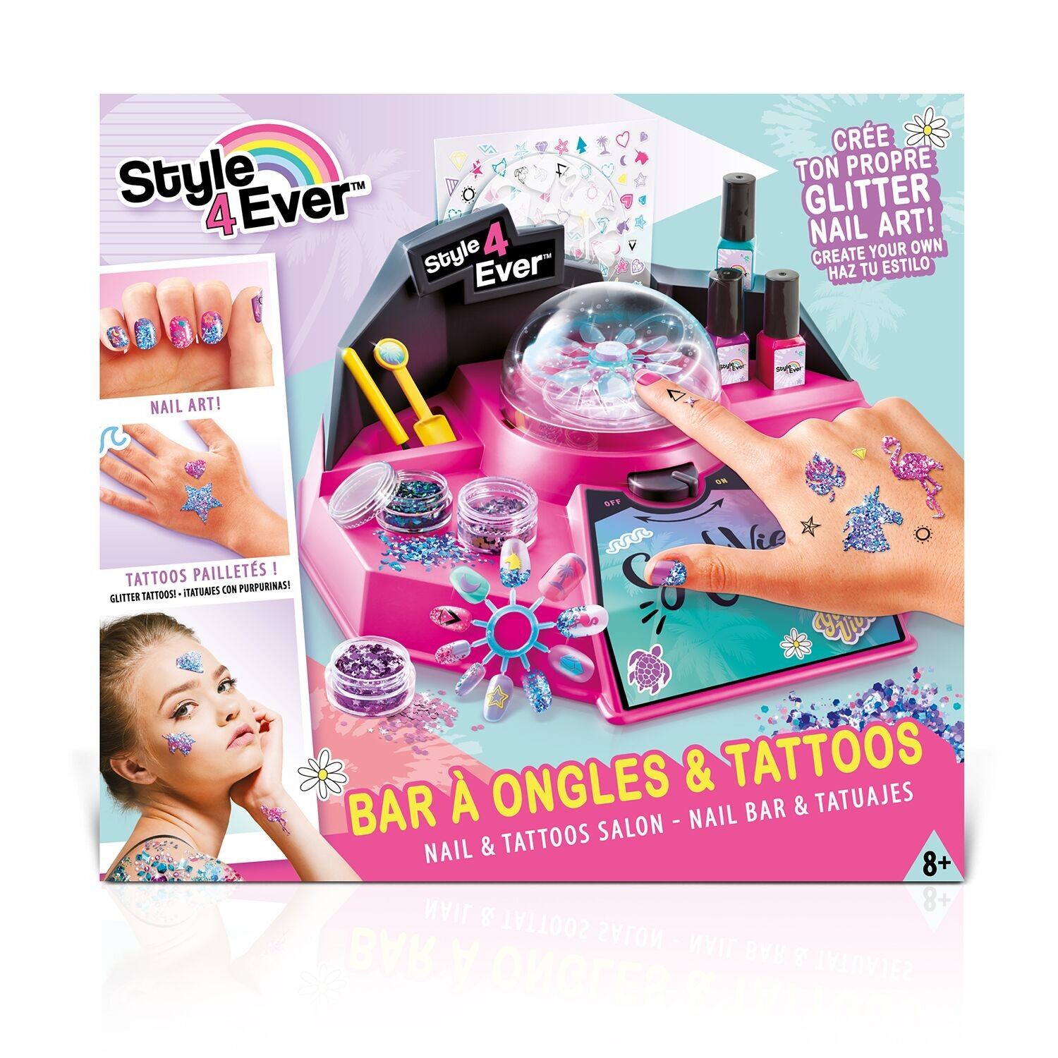 Nagelstudio und Tätowierungen