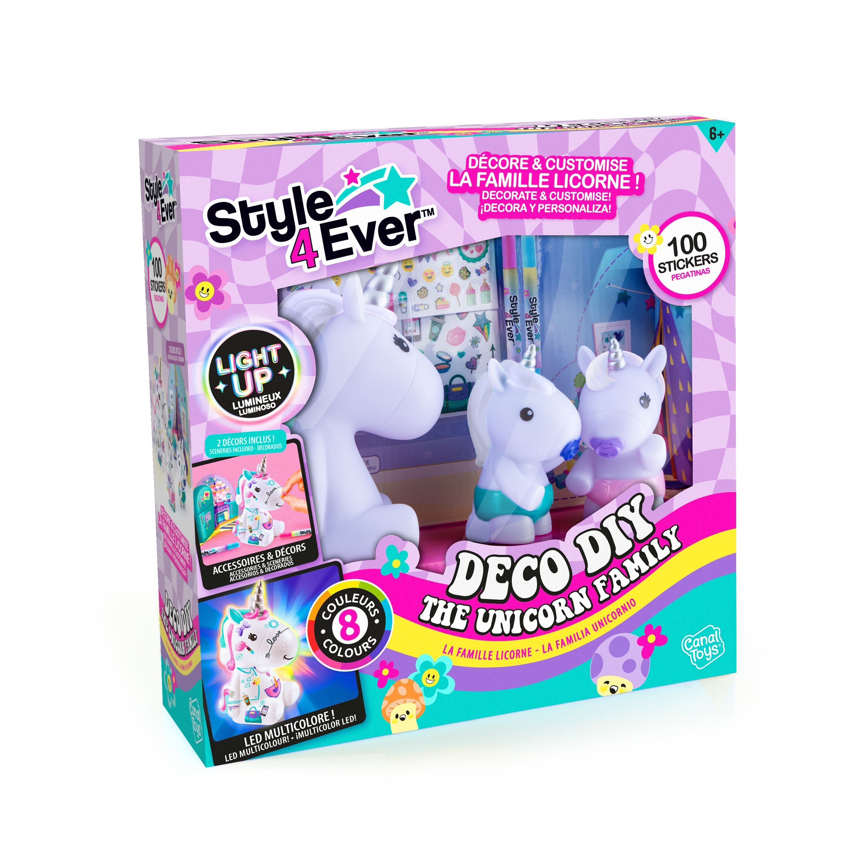 Die Einhornfamilie – Leuchtendes Einhorn