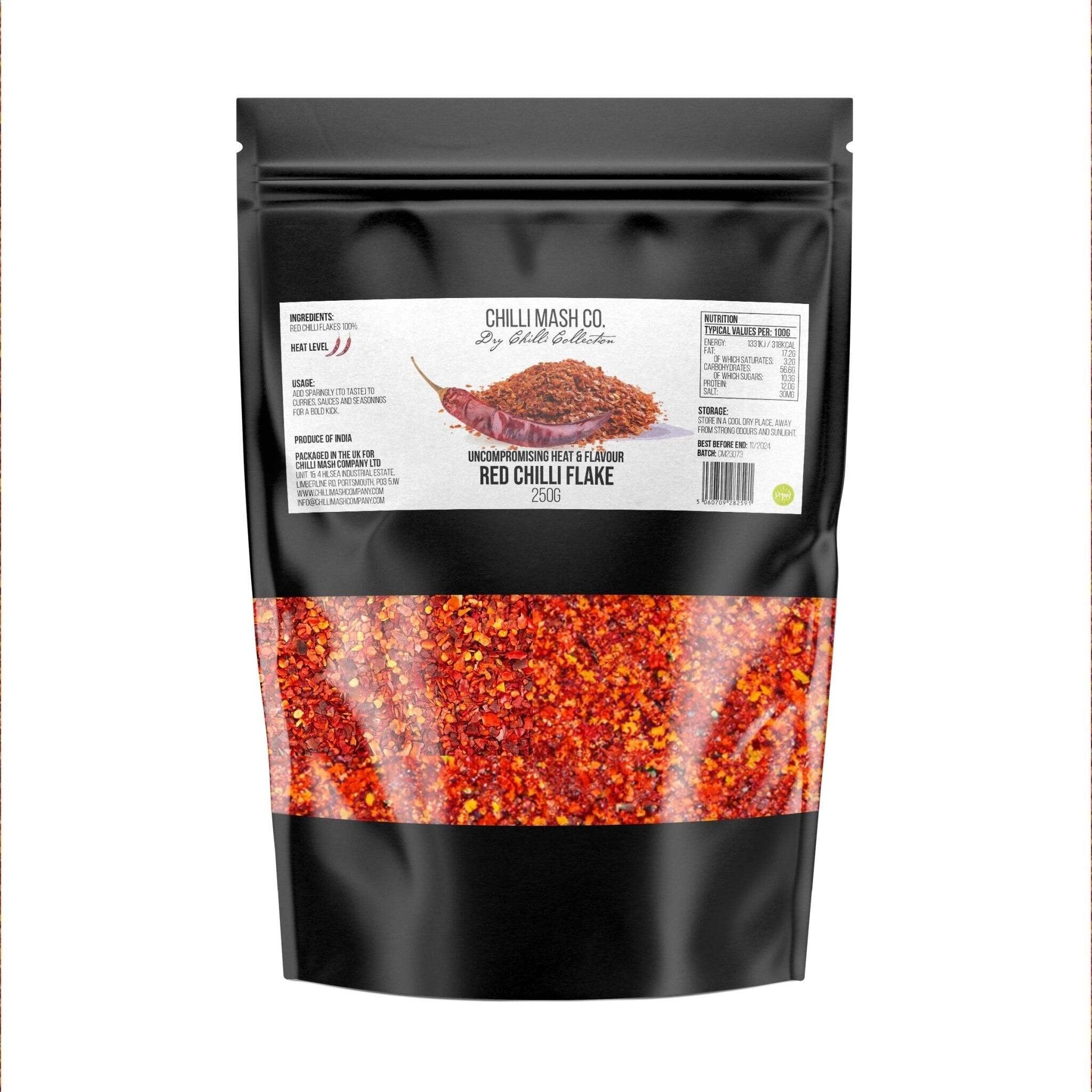 Red Chilli Flake 250g | Chilli Mash Company | Mild Spice from India