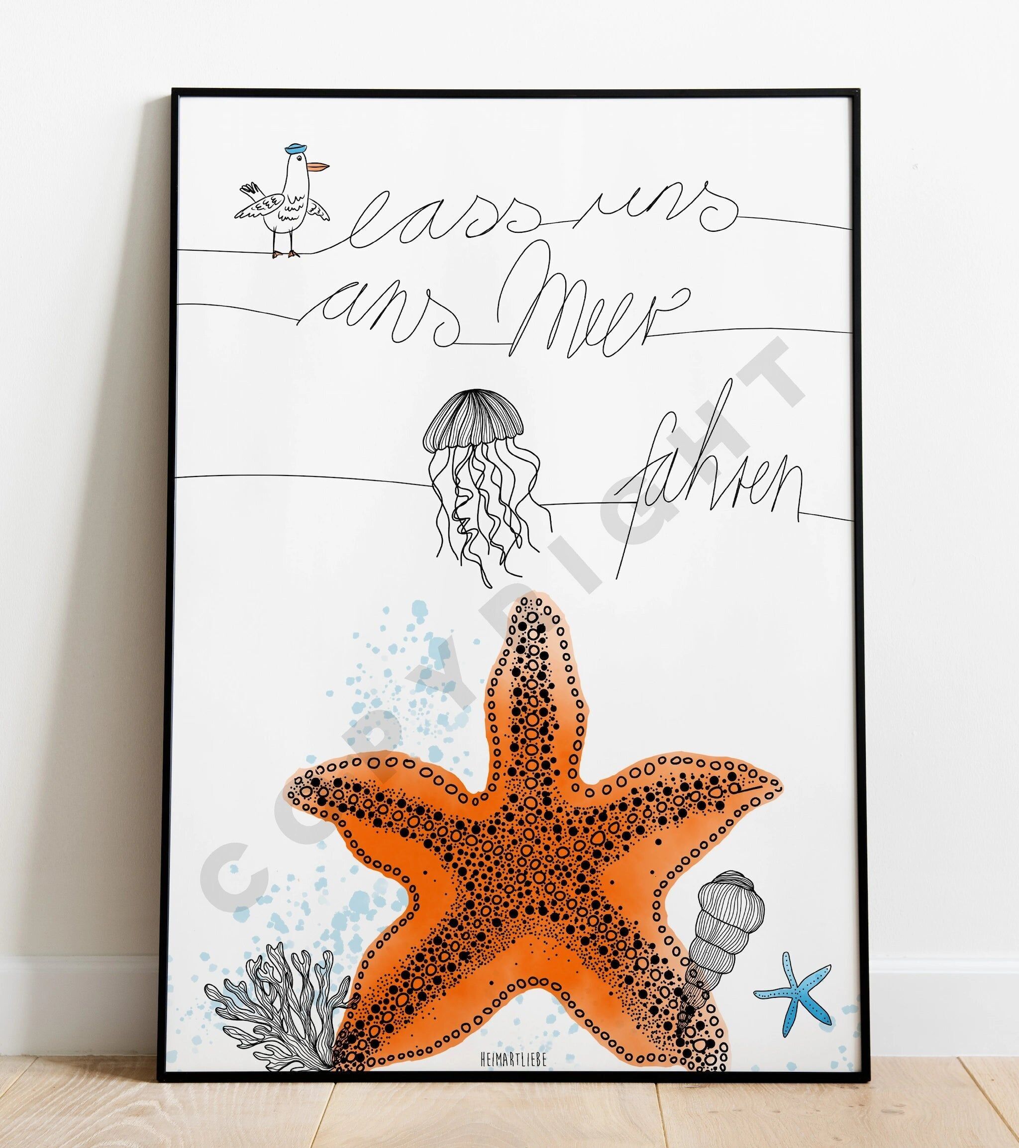 STAMPA - ANDIAMO AL MARE | STELLA MARINA