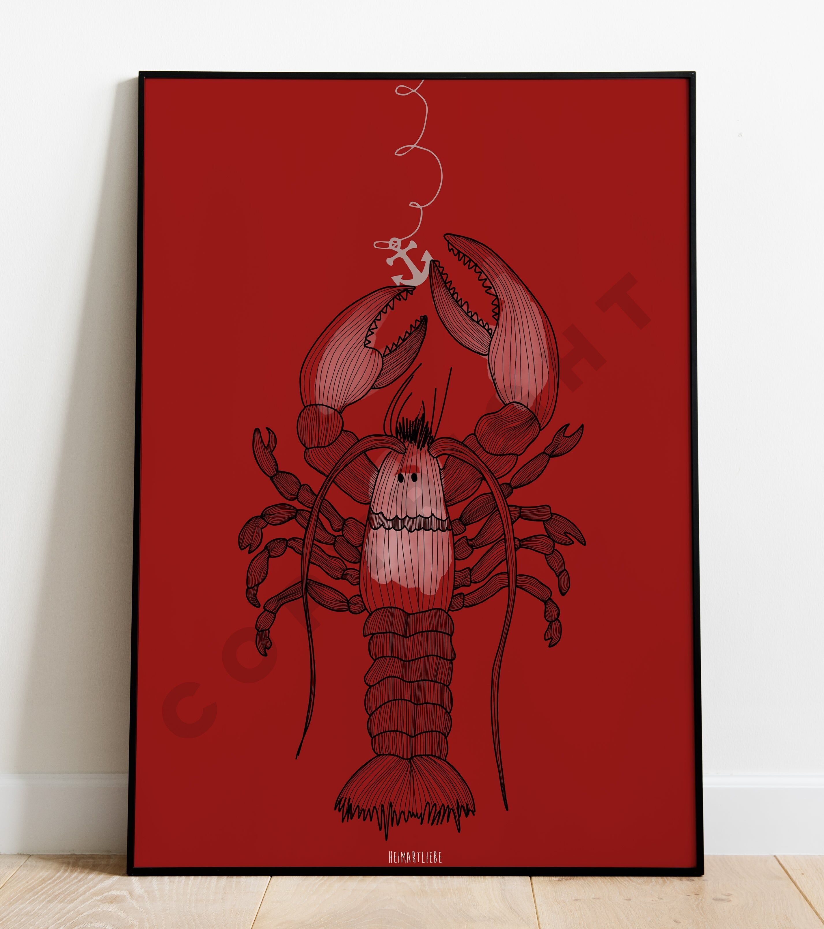 STAMPA - ROSSO ARAGOSTA