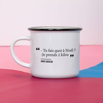 Mug What are you doing for Christmas?I gain 2 kilos / Christmas special