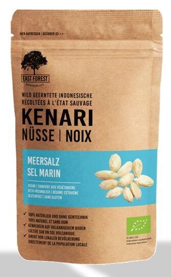 Noix de Kenari BIO - Sel marin