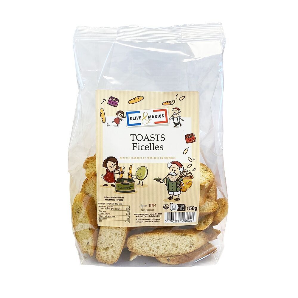 Toast Ficelle aux céréales