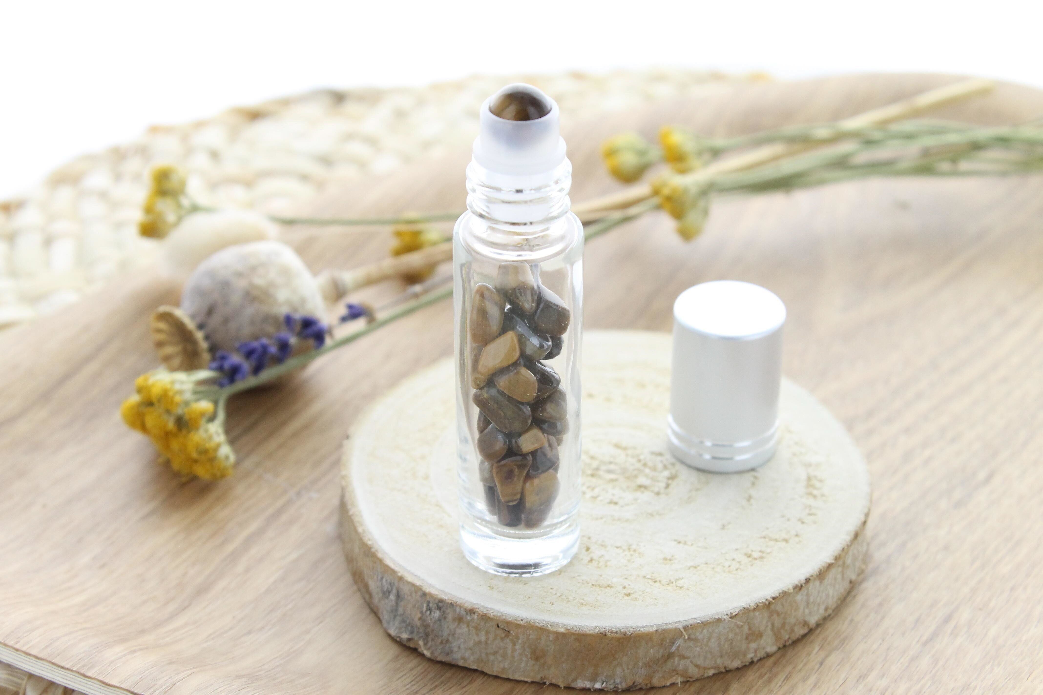 Roll-on für ätherische Öle in Tigerauge