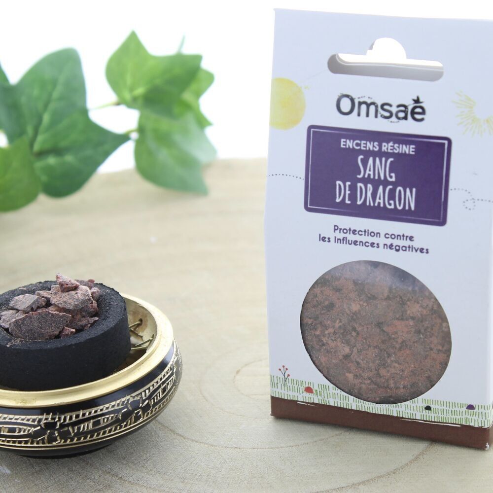 Piezas de incienso de resina Sangre de Dragón 50 g