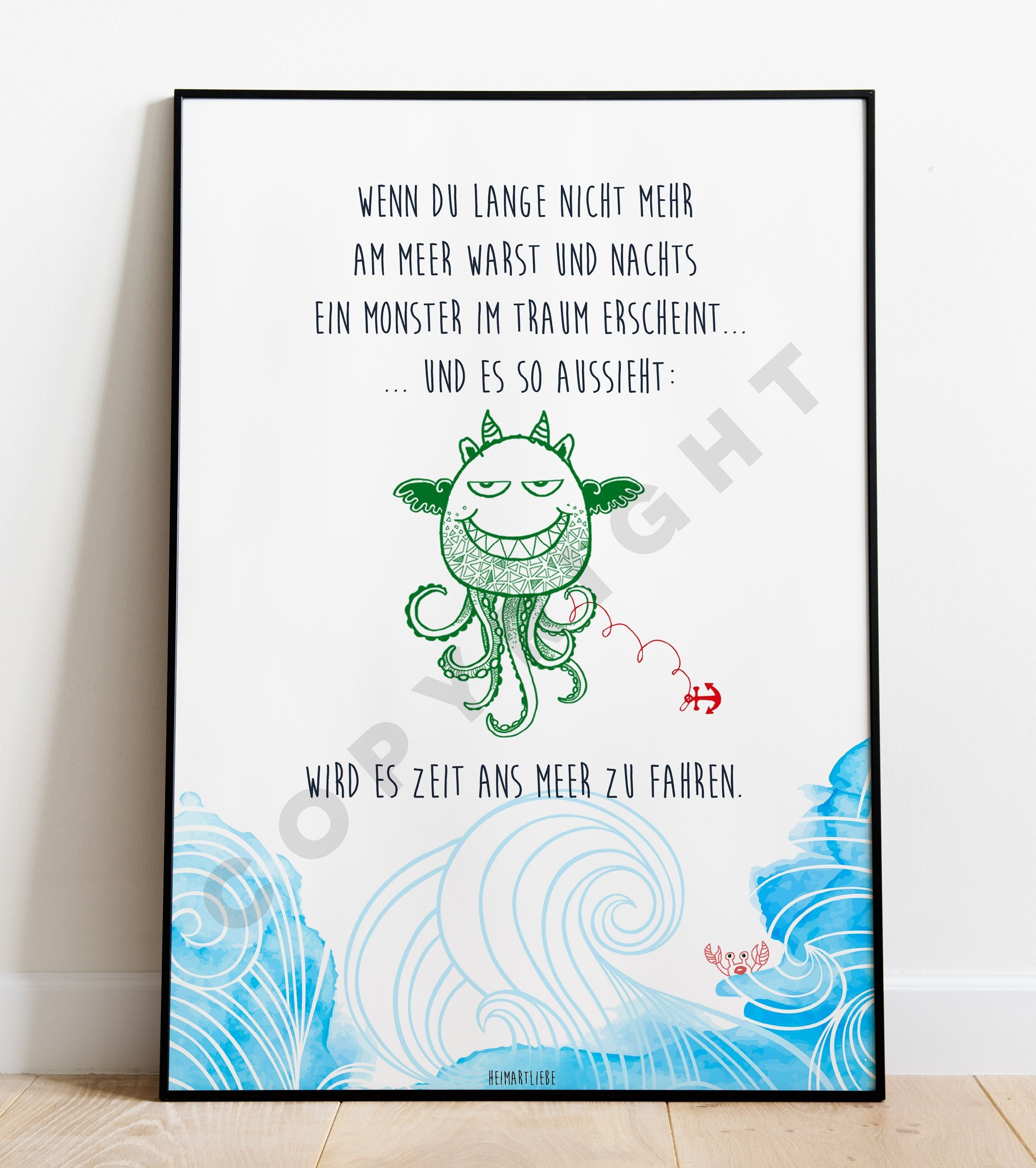 STAMPA - MOSTRO MARINO