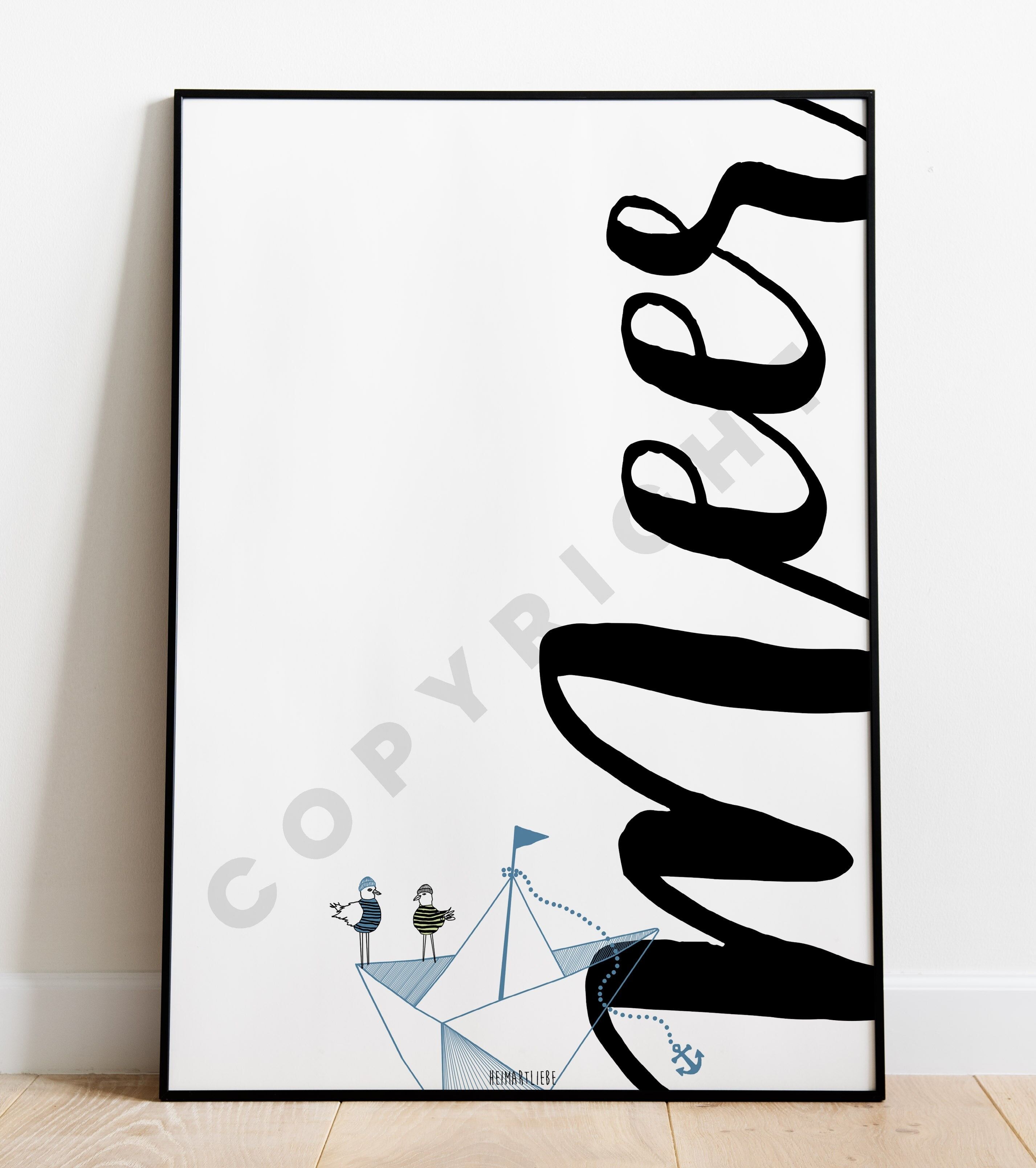 STAMPA - BARCA DEL MARE