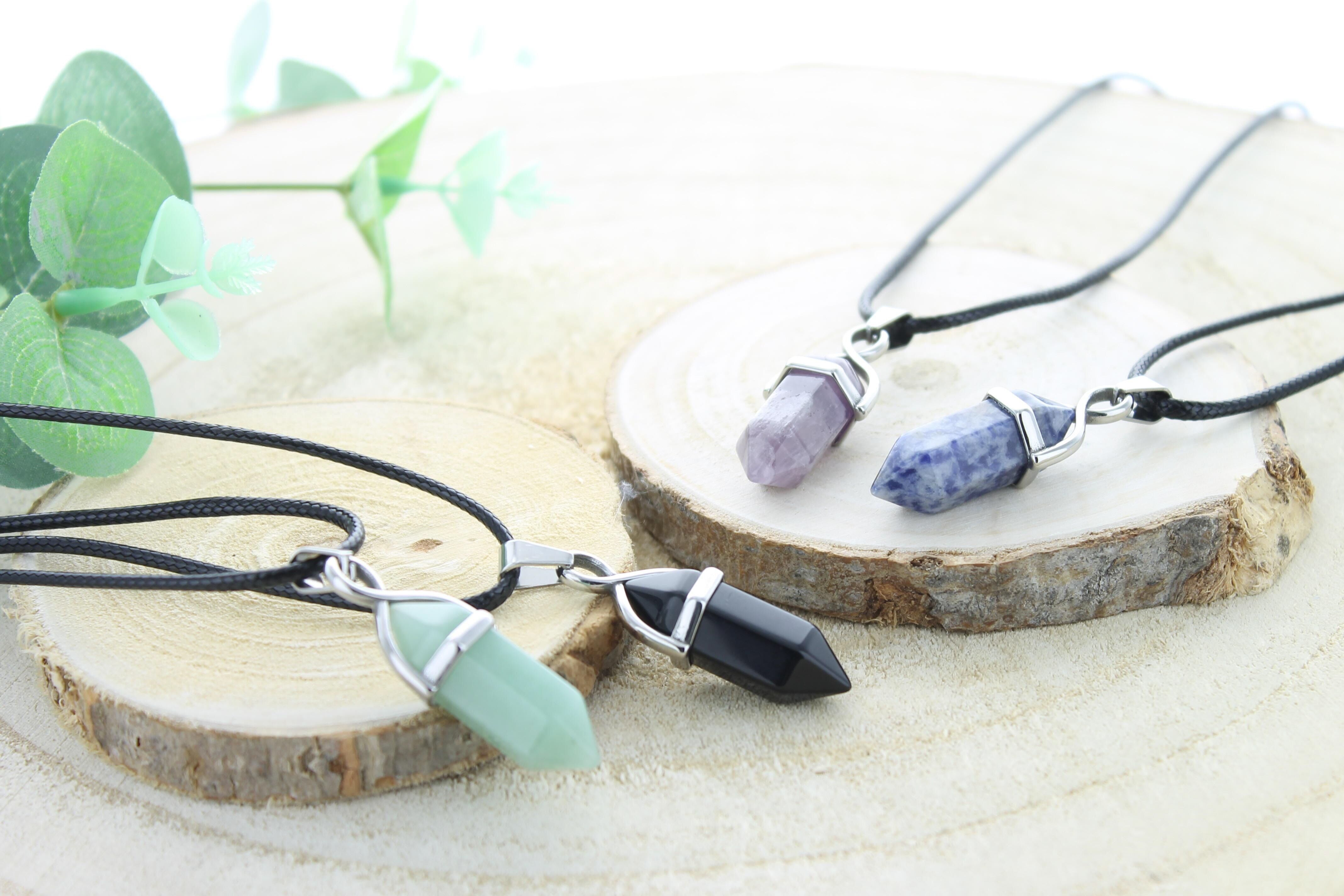 Collana punto pietra