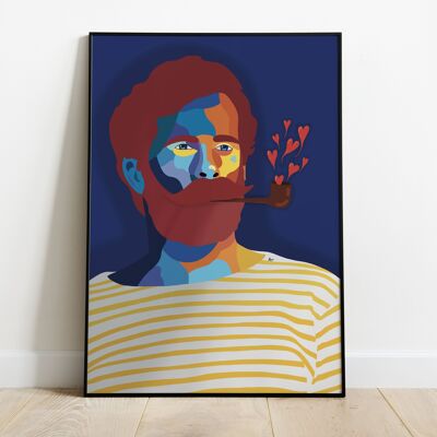 Colorful poster "Archibald"