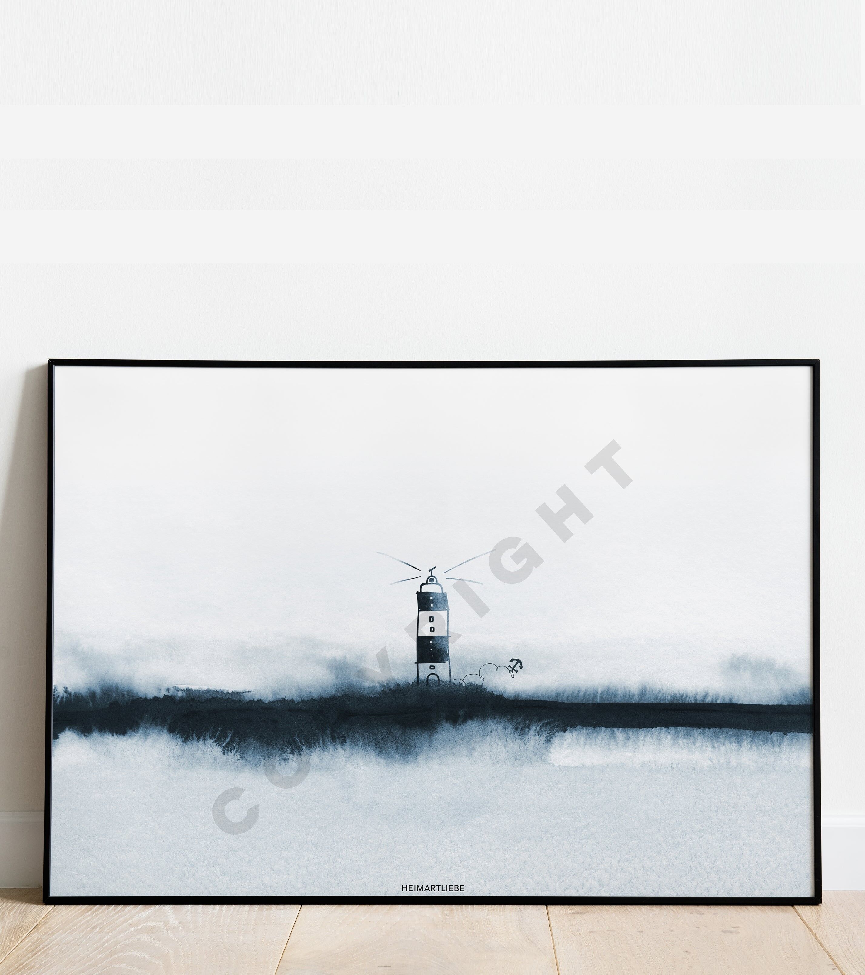 STAMPA - SEA LOVE FARO FORMATO PAESAGGIO