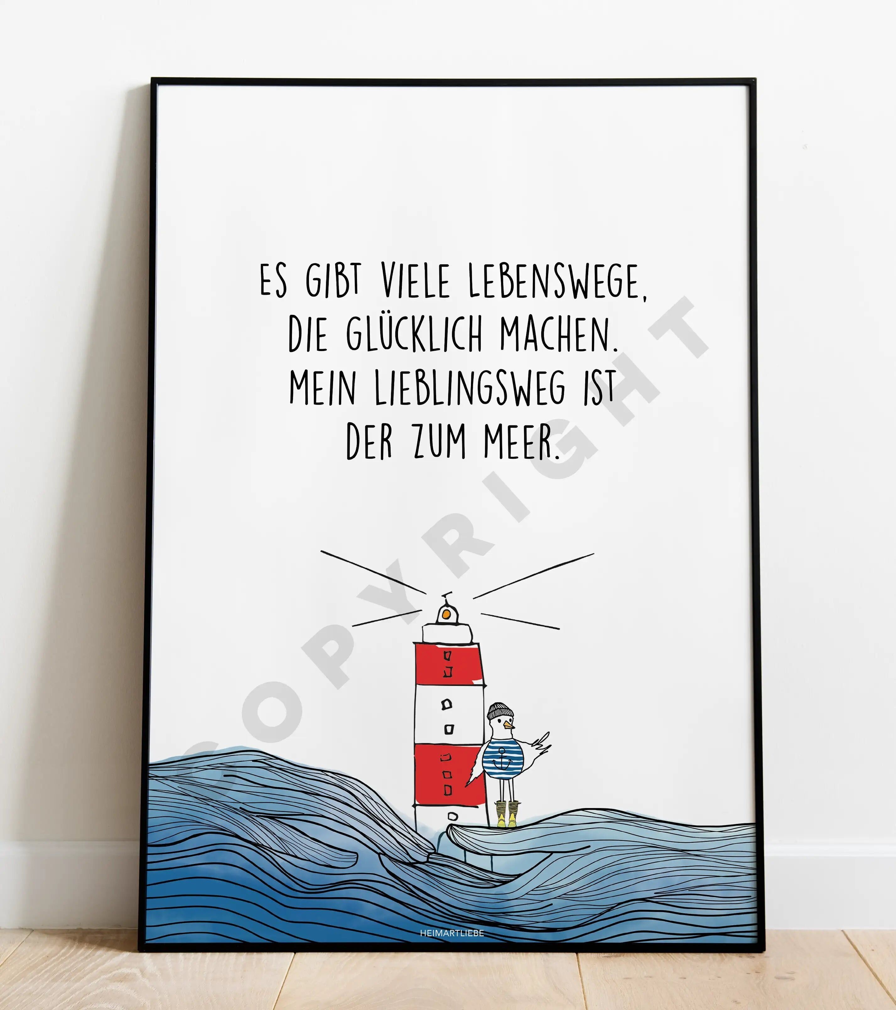 STAMPA - IL MIO PERCORSO PREFERITO È IL PERCORSO VERSO IL MARE