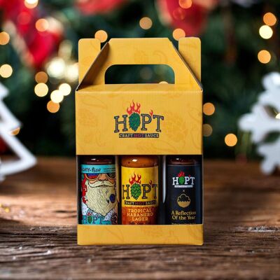 The Hopt Trilogy | 3x150ml | Salsa di luppolo | Edizione limitata