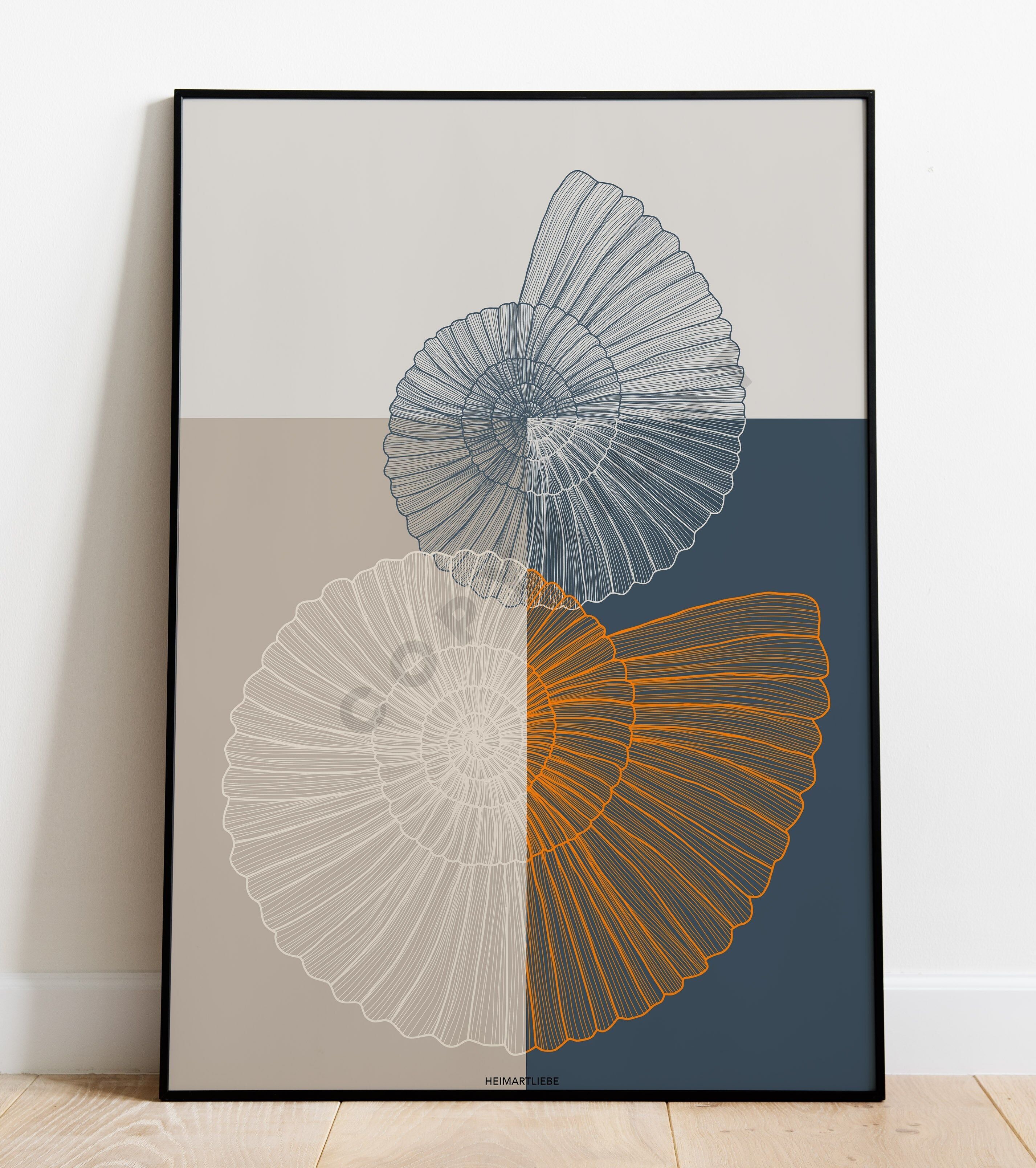 STAMPA - CONCHIGLIA SABBIA