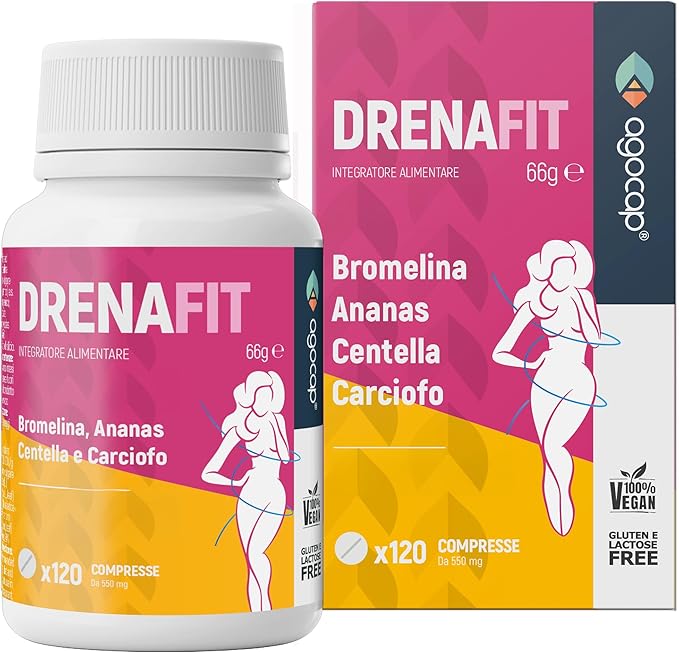 Draining, Diuretic and Slimming Supplement with Bromelain - DRENAFIT