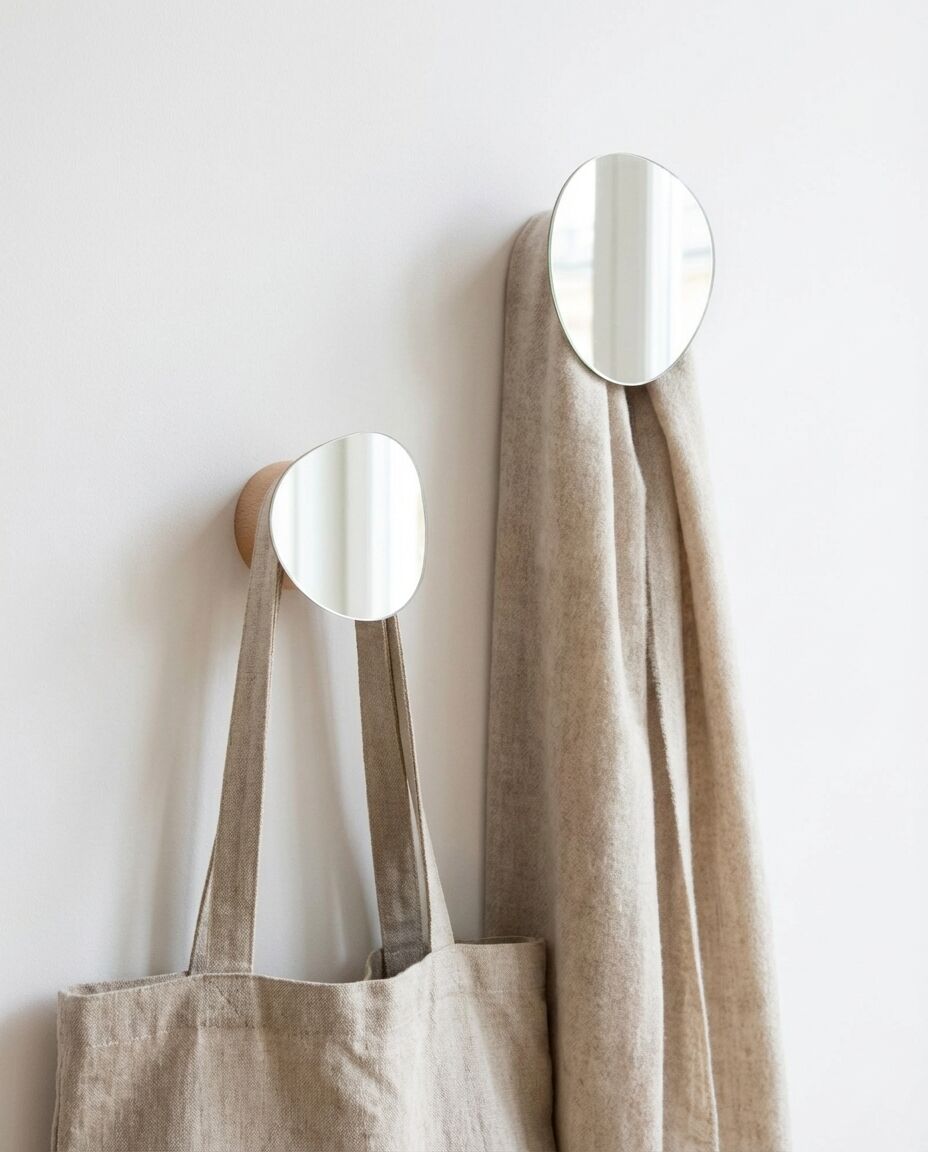 Bolet - Beech mirror hooks (available in 2 sizes)