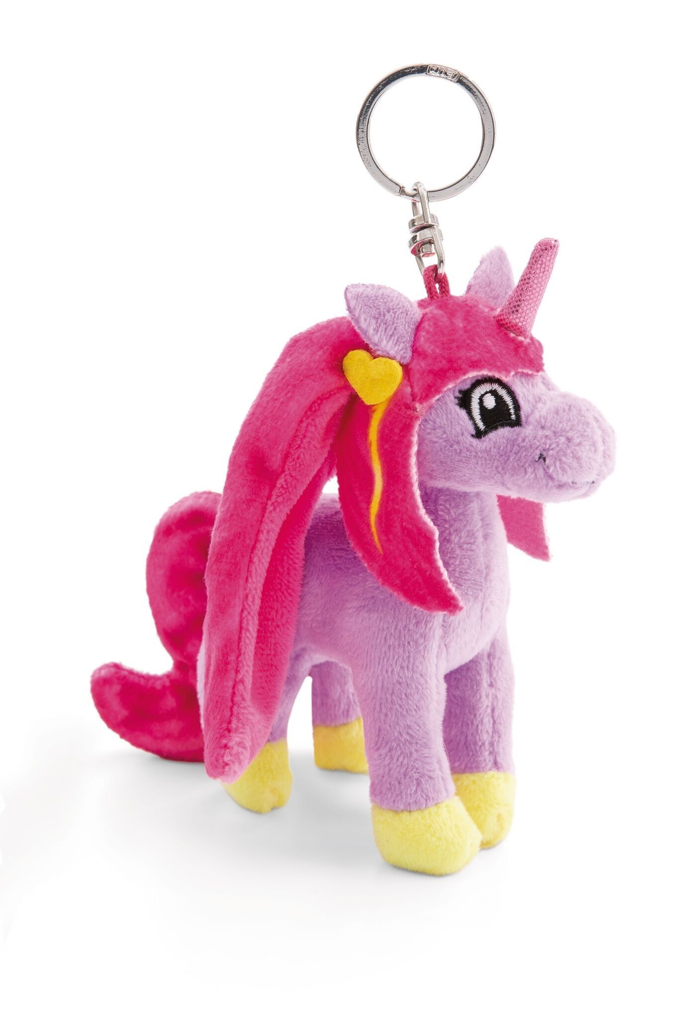 Portachiavi Lissy PONY unicorno Mandy 10 cm viola-rosa